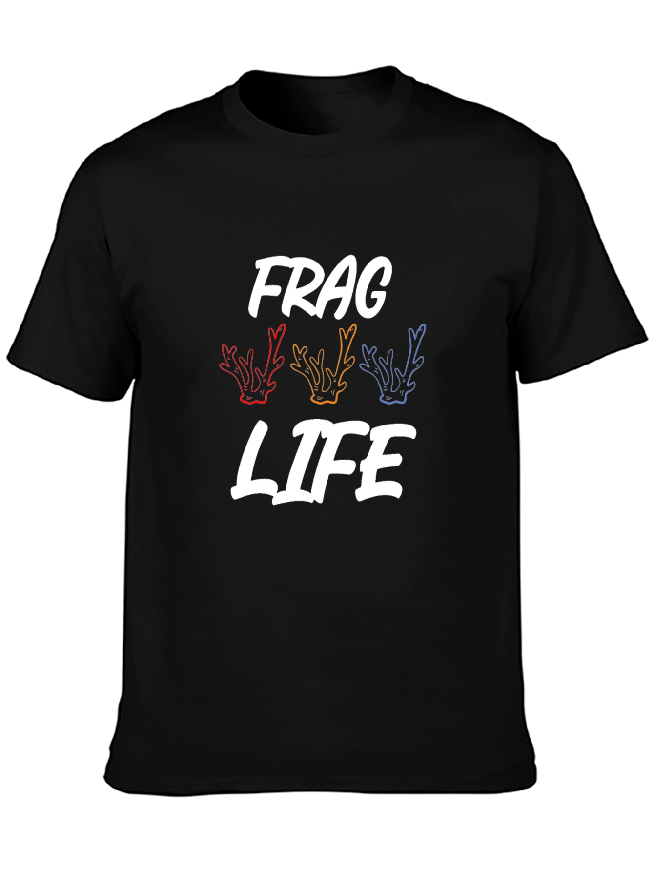 Frag Life Graphic T-Shirt - Black