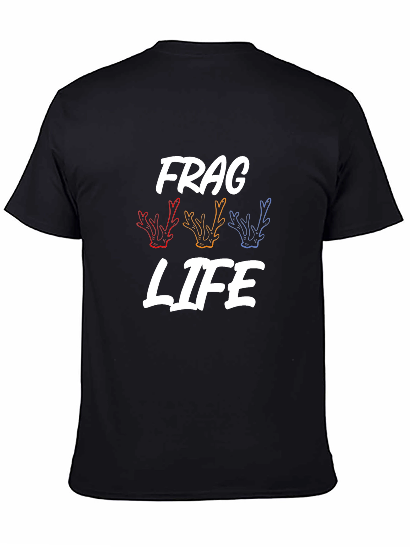 Frag Life Graphic T-Shirt - Black