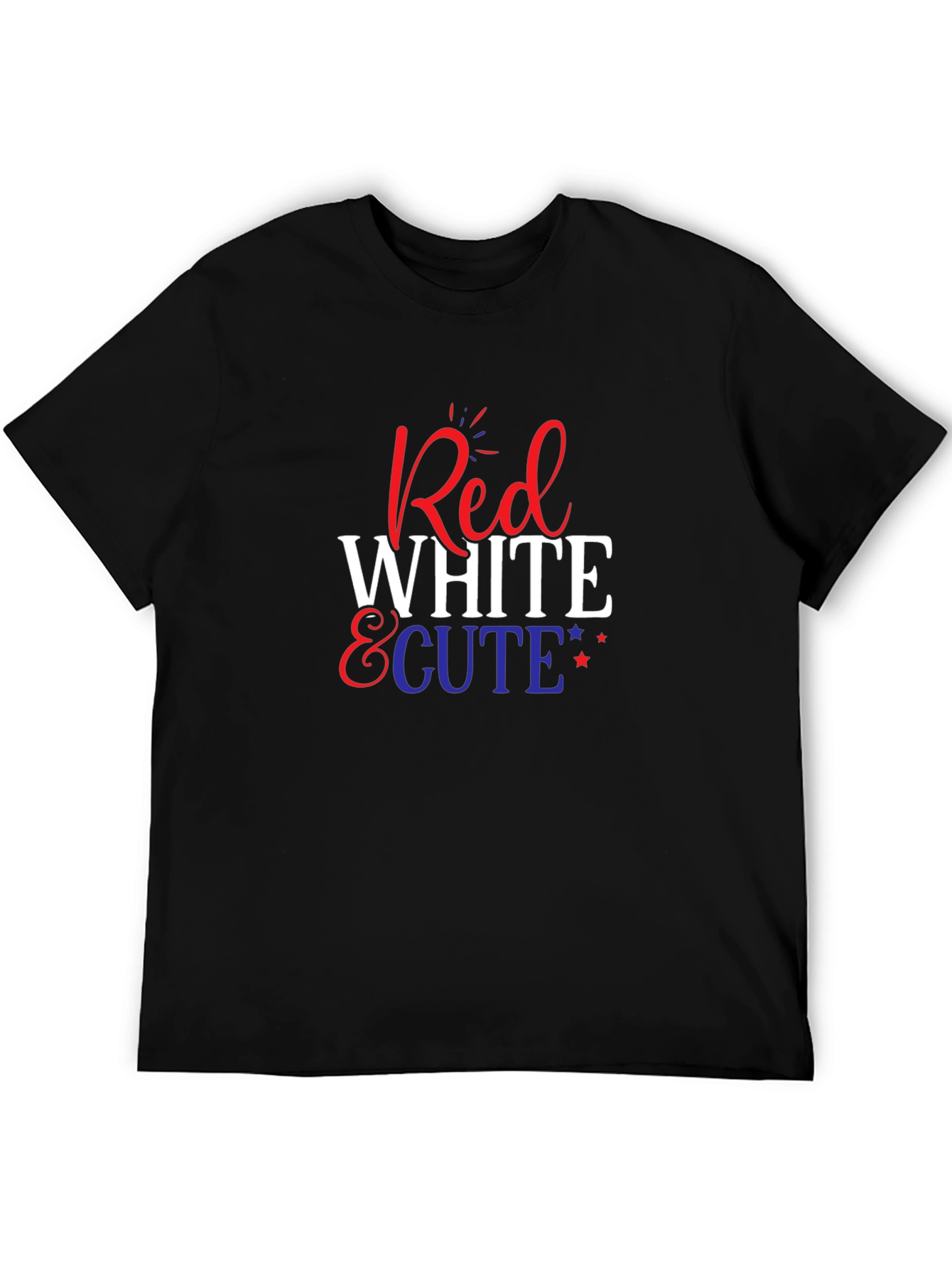 Red White & Cute Patriotic T-Shirt
