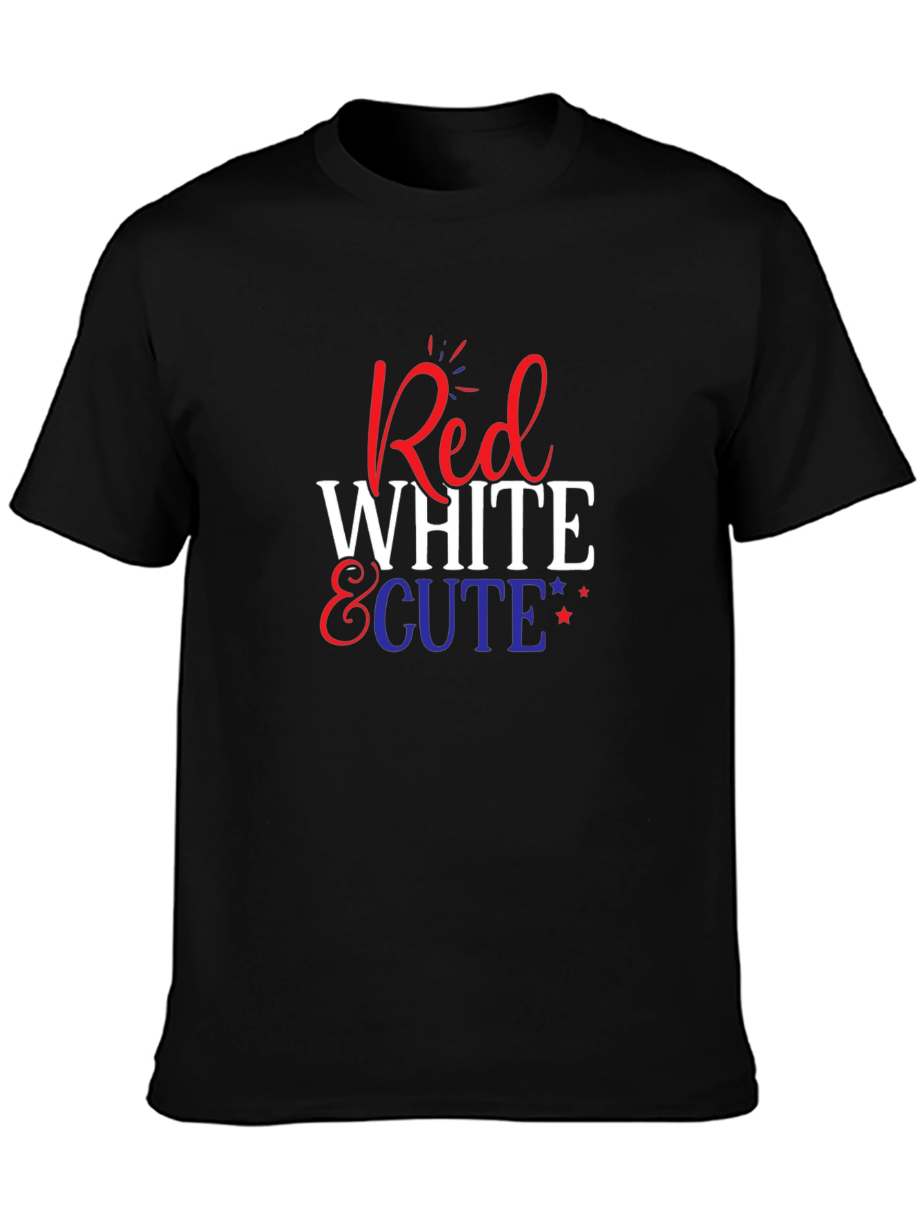 Red White & Cute Patriotic T-Shirt