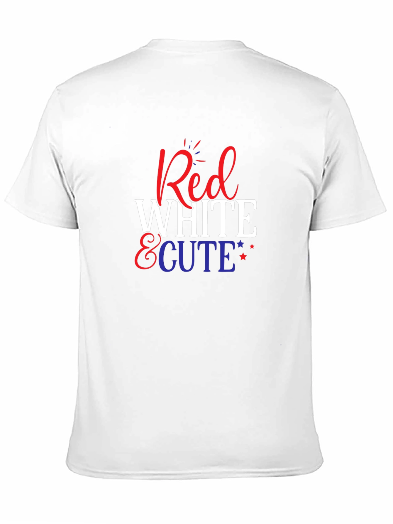 Red White & Cute Patriotic T-Shirt