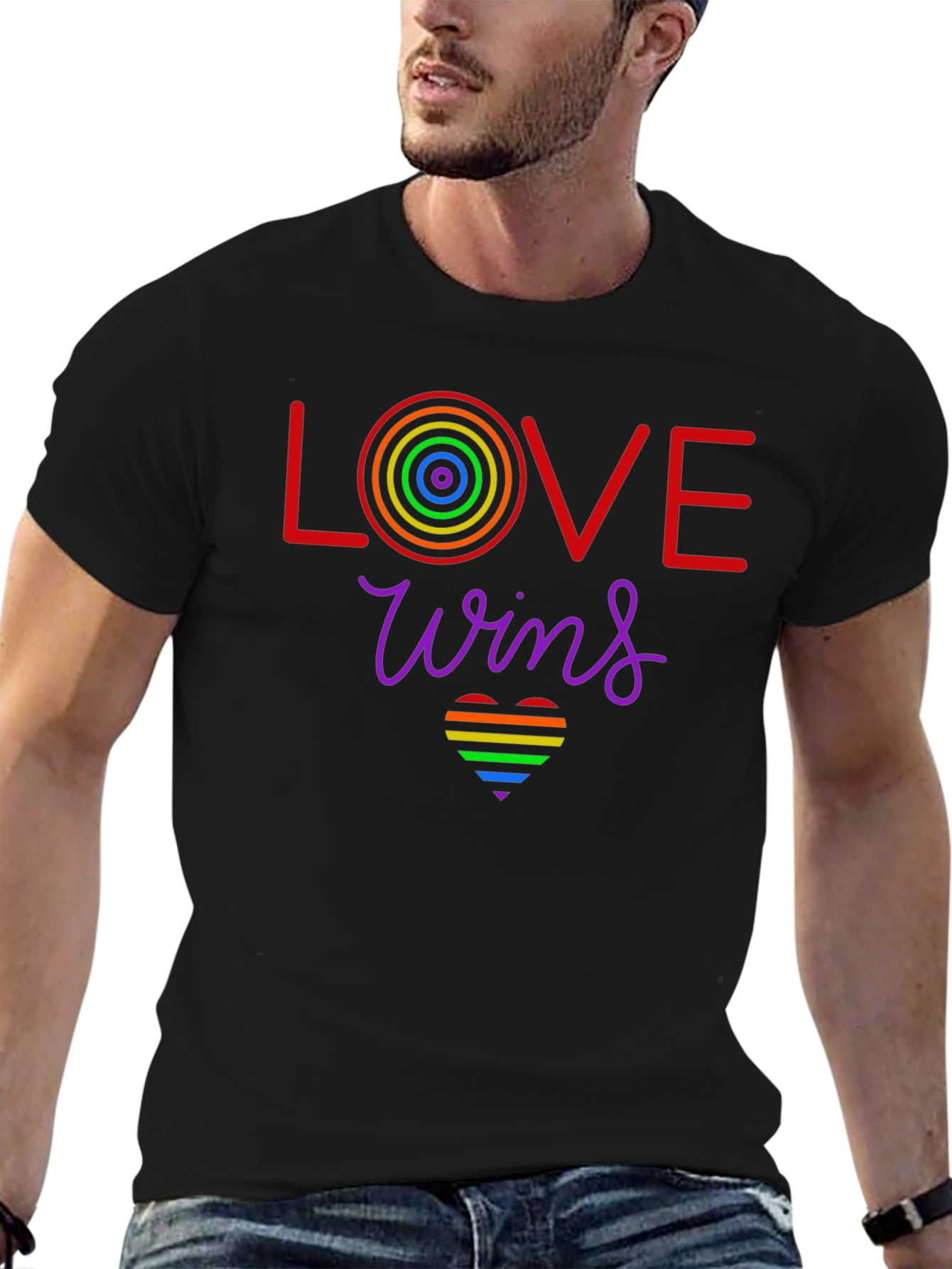 Love Wins LGBTQ+ Pride T-Shirt