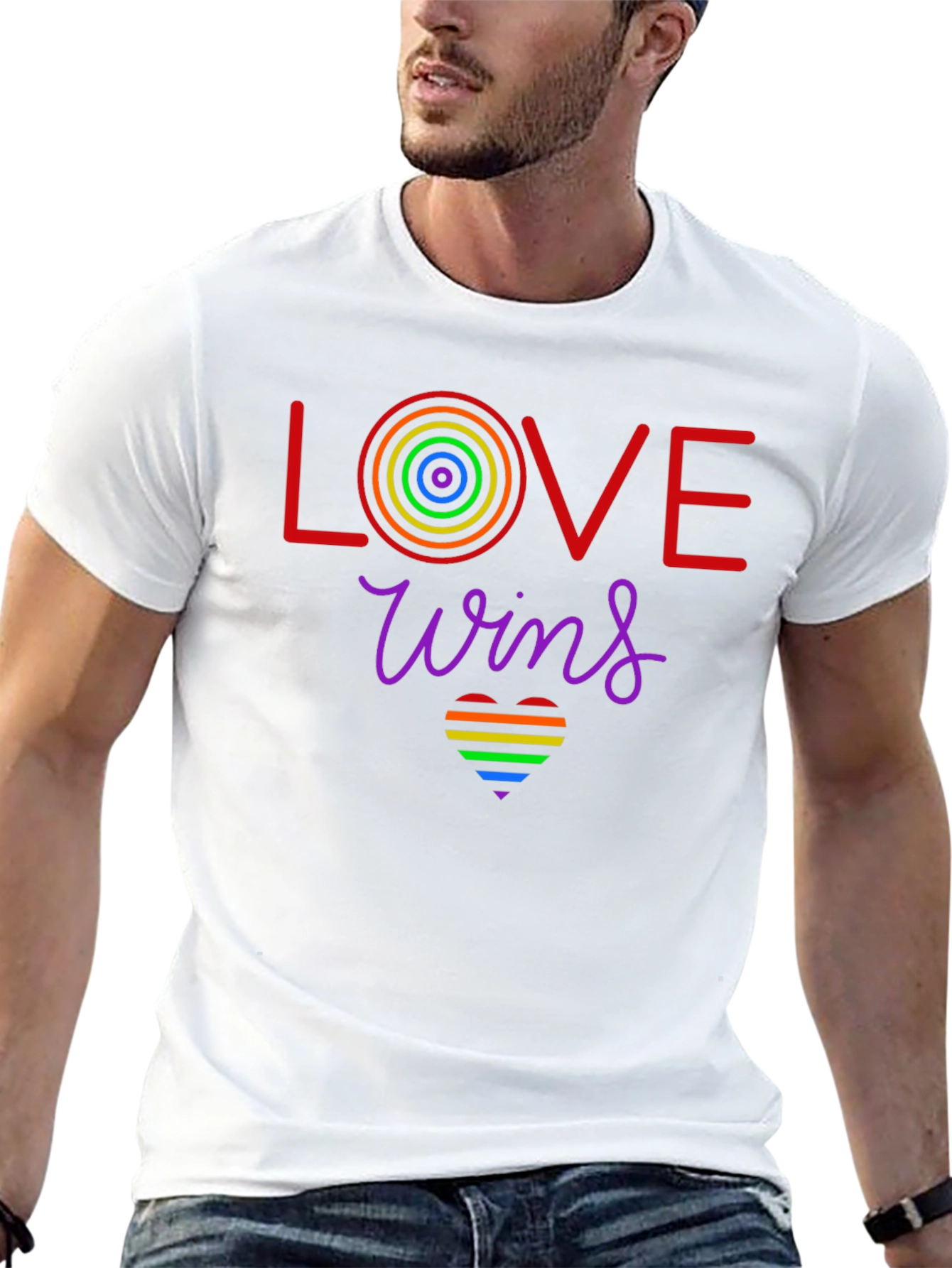 Love Wins LGBTQ+ Pride T-Shirt