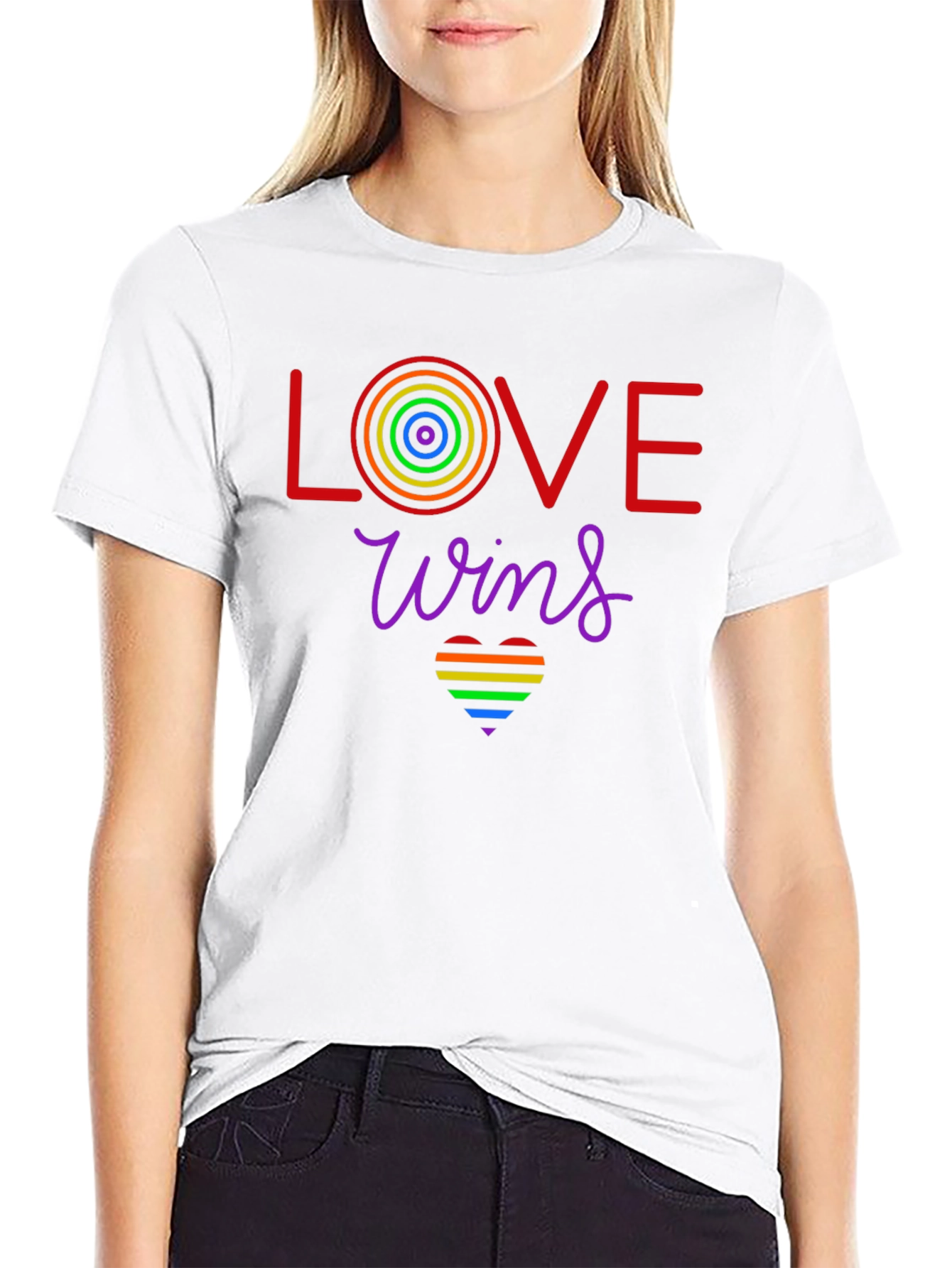 Love Wins LGBTQ+ Pride T-Shirt