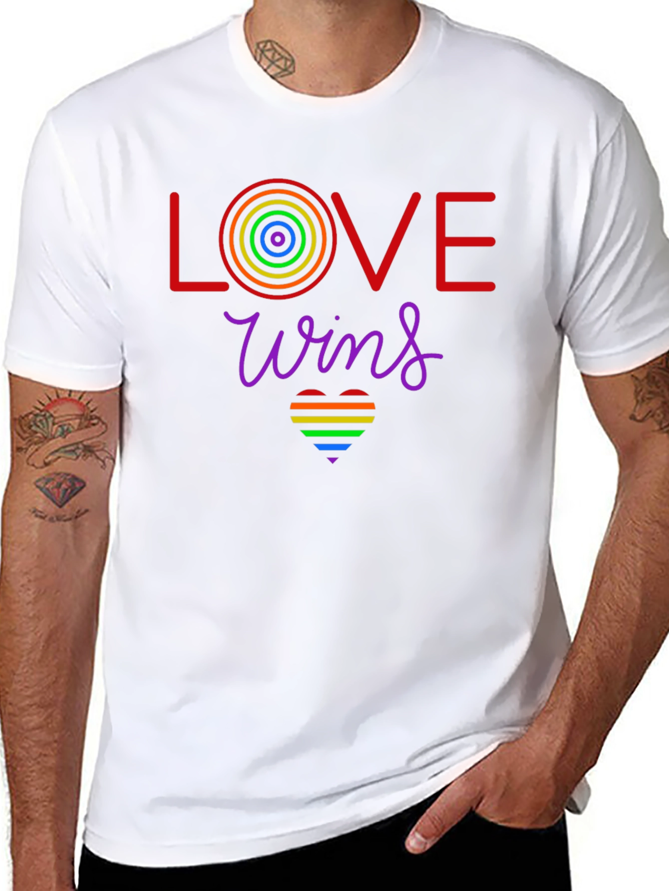 Love Wins LGBTQ+ Pride T-Shirt