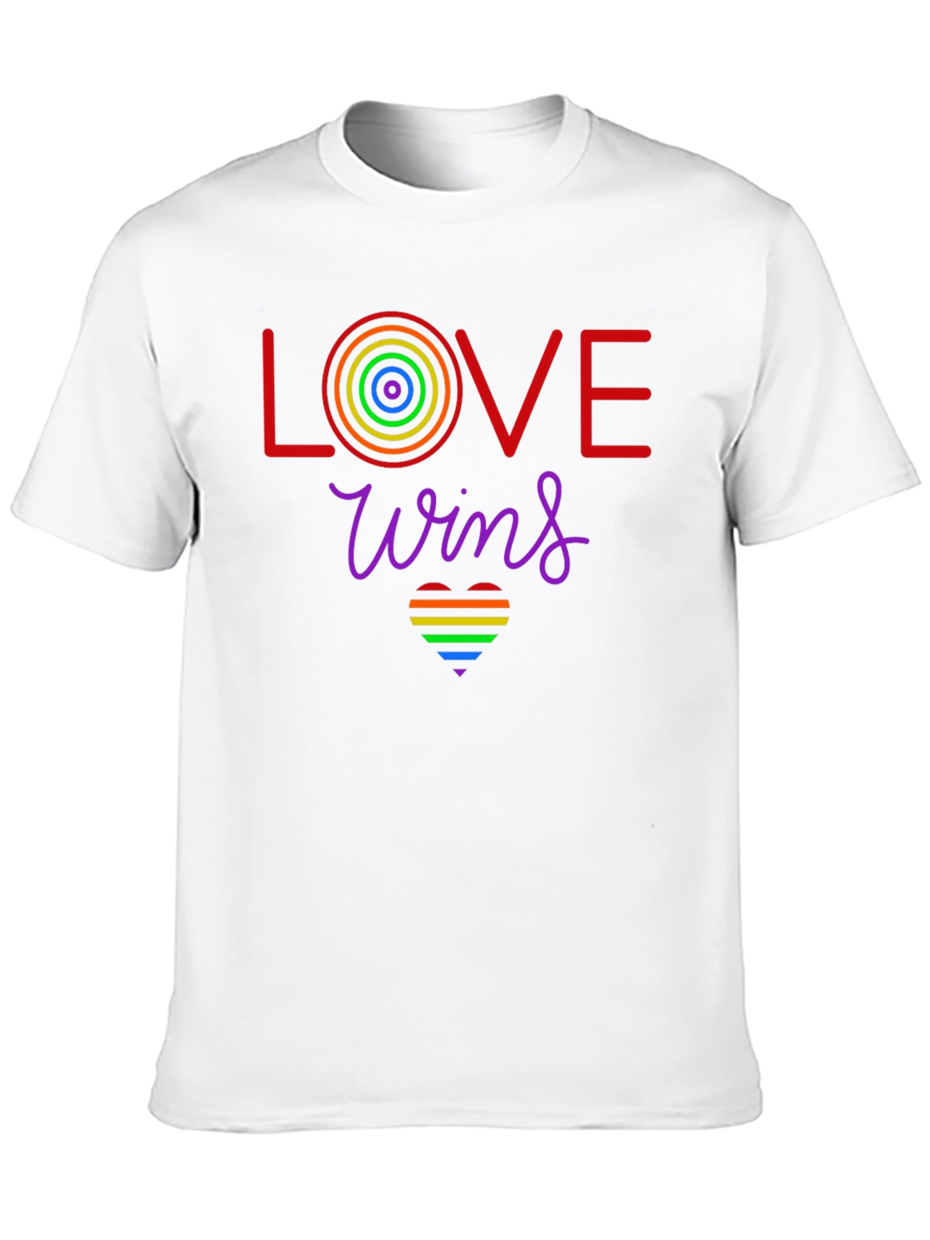 Love Wins LGBTQ+ Pride T-Shirt