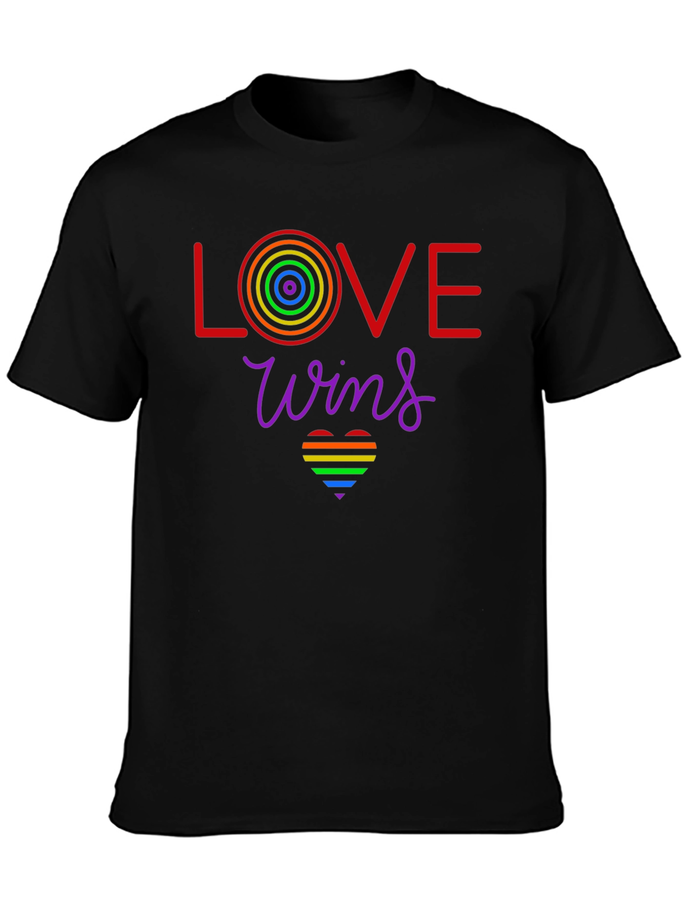 Love Wins LGBTQ+ Pride T-Shirt