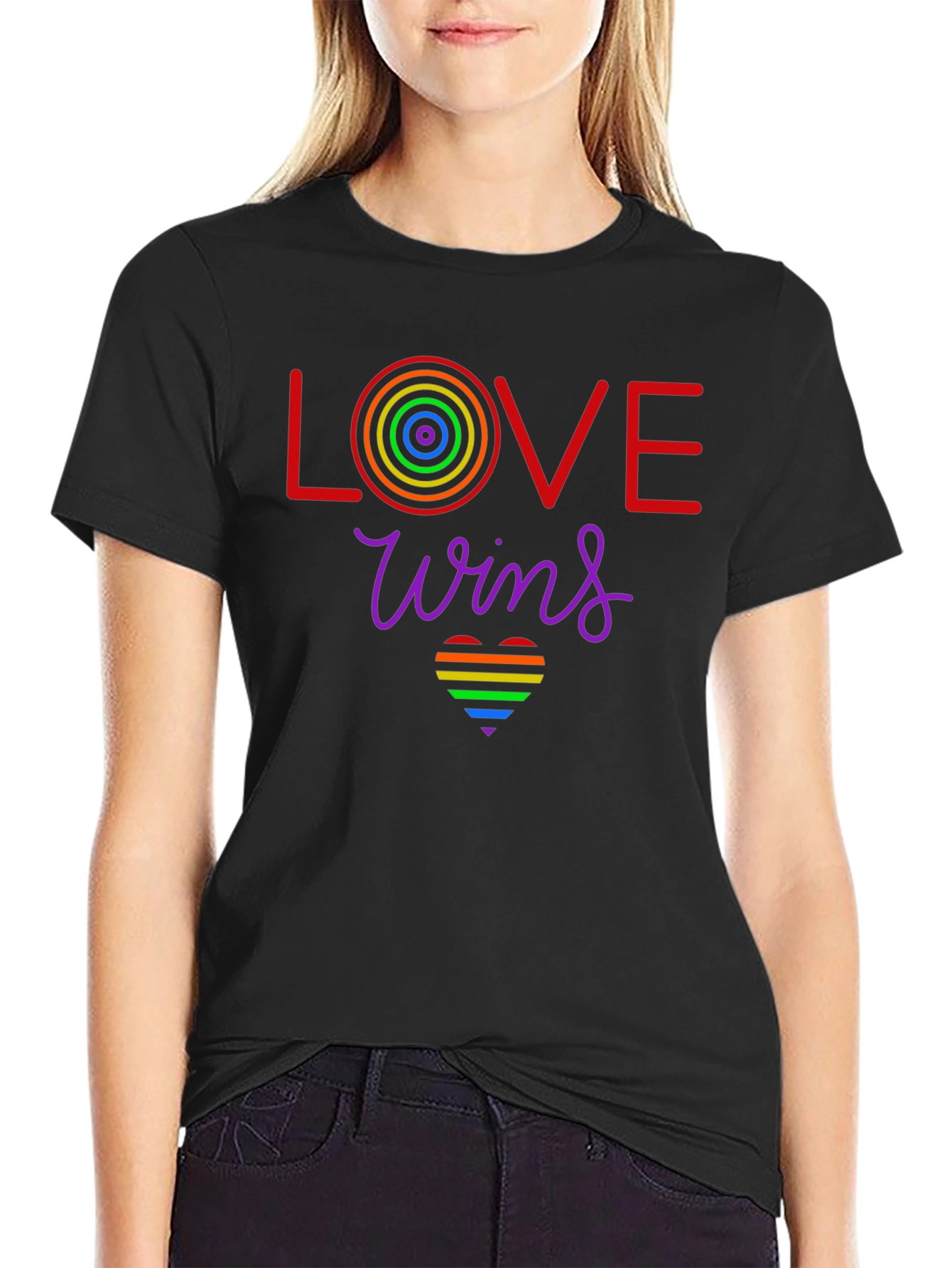 Love Wins LGBTQ+ Pride T-Shirt
