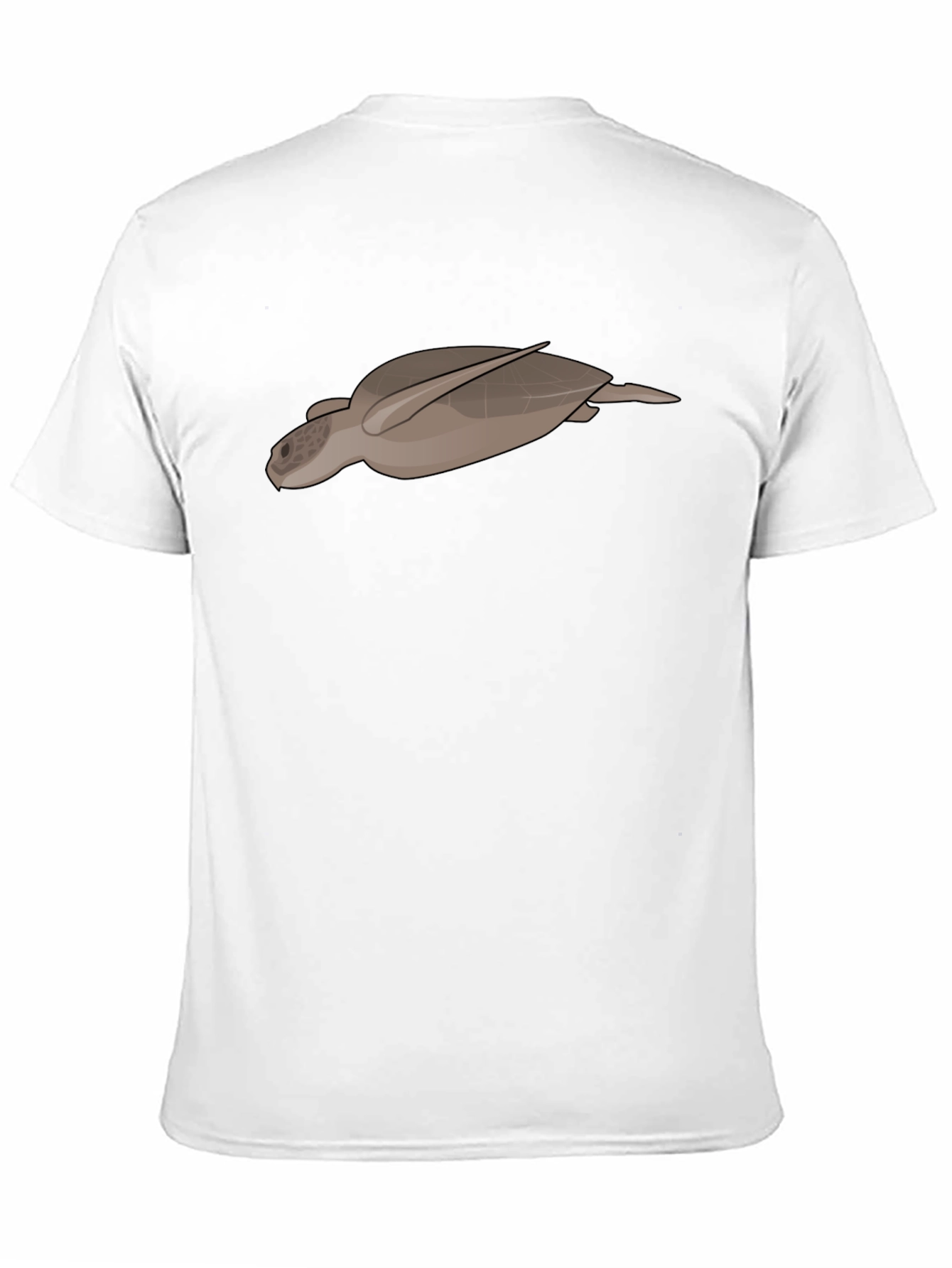 Sea Turtle Graphic Tee - Black Casual T-Shirt