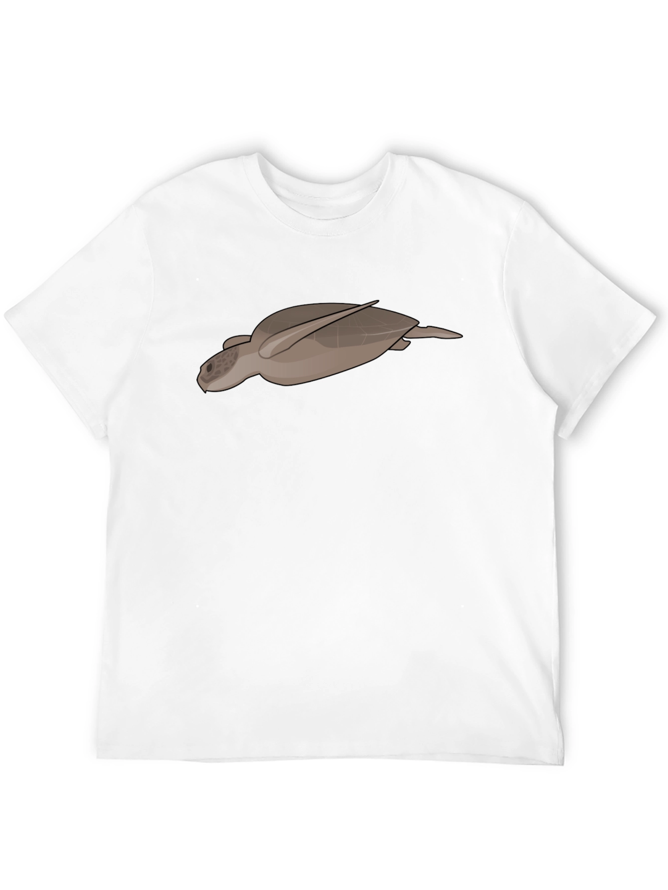 Sea Turtle Graphic Tee - Black Casual T-Shirt