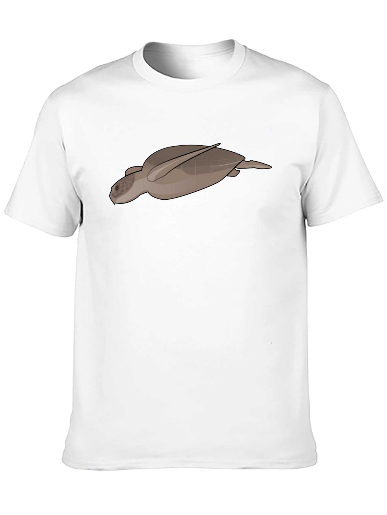 Sea Turtle Graphic Tee - Black Casual T-Shirt