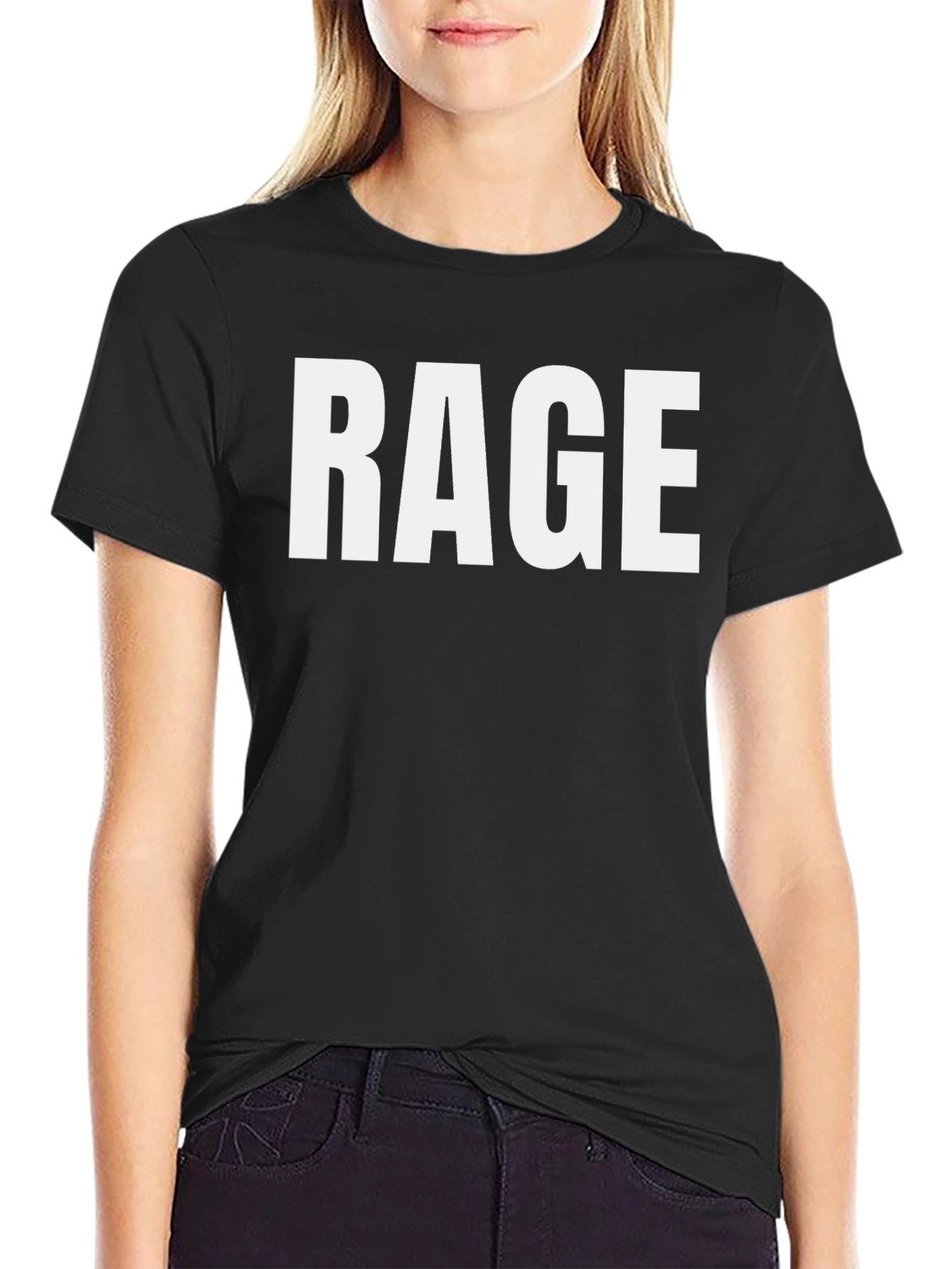 Rage Graphic Tee - Bold Statement T-Shirt