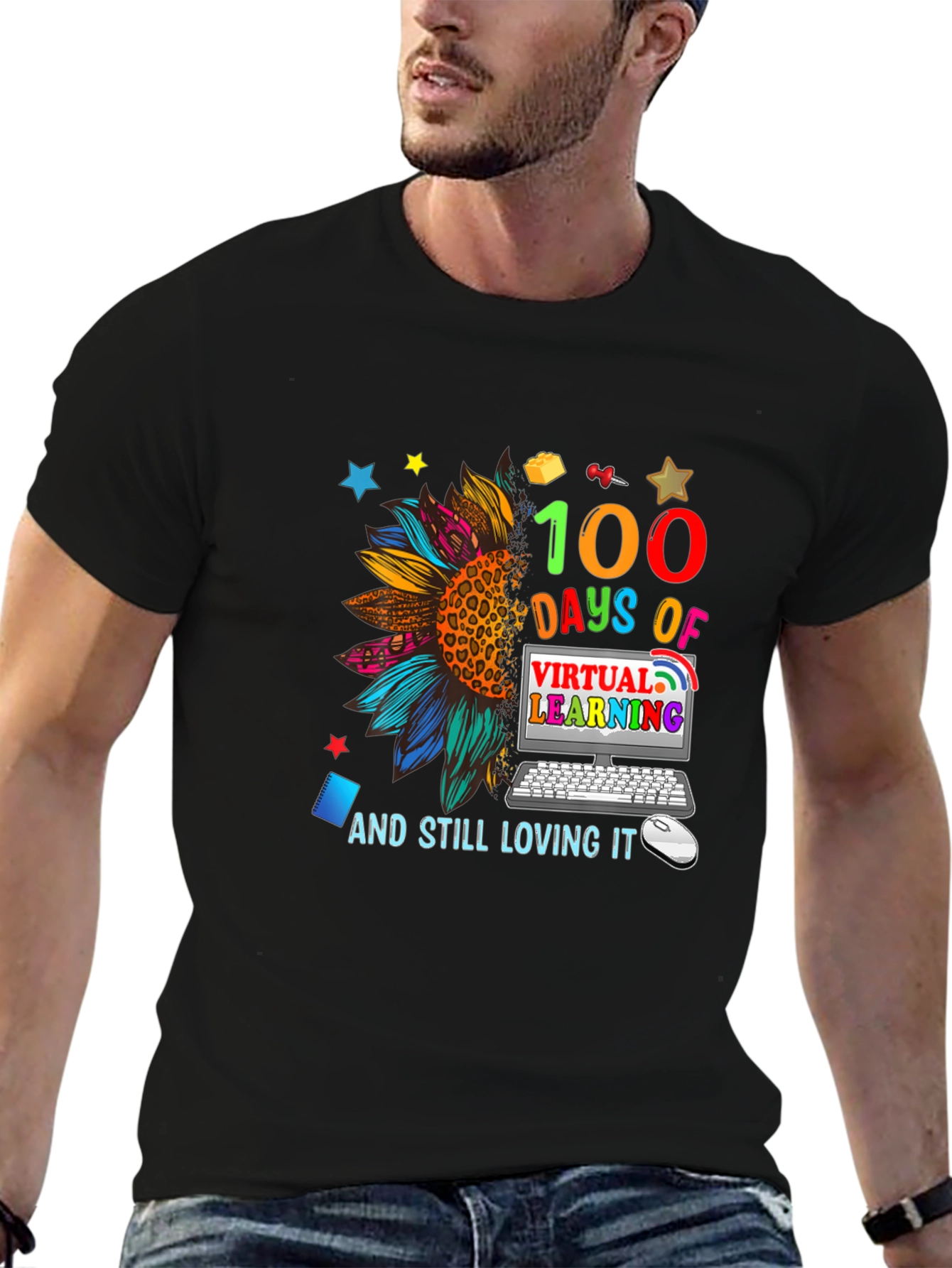 100 Days Virtual Learning T-Shirt