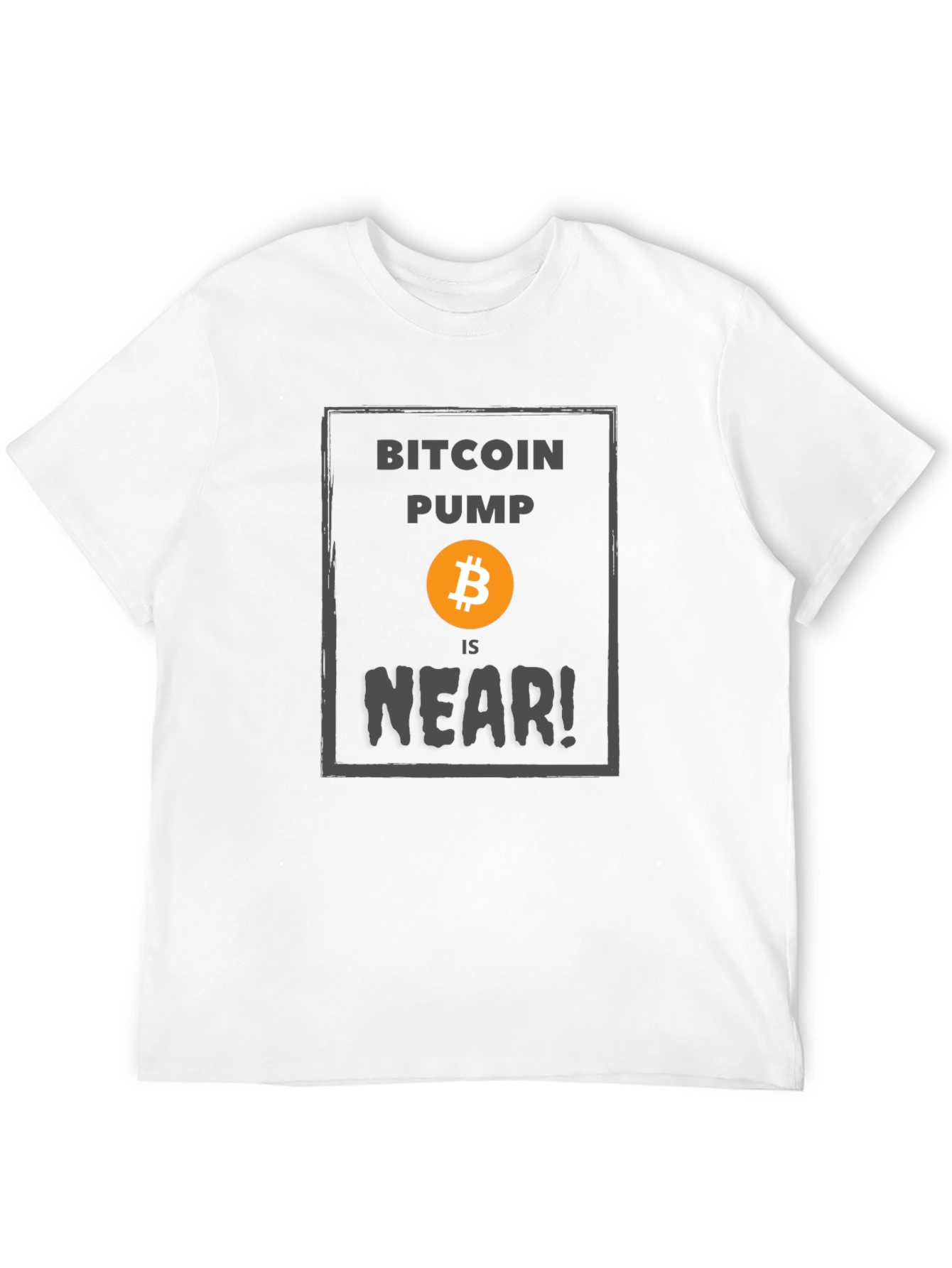 Bitcoin Pump is Near T-Shirt Crypto Black Tee