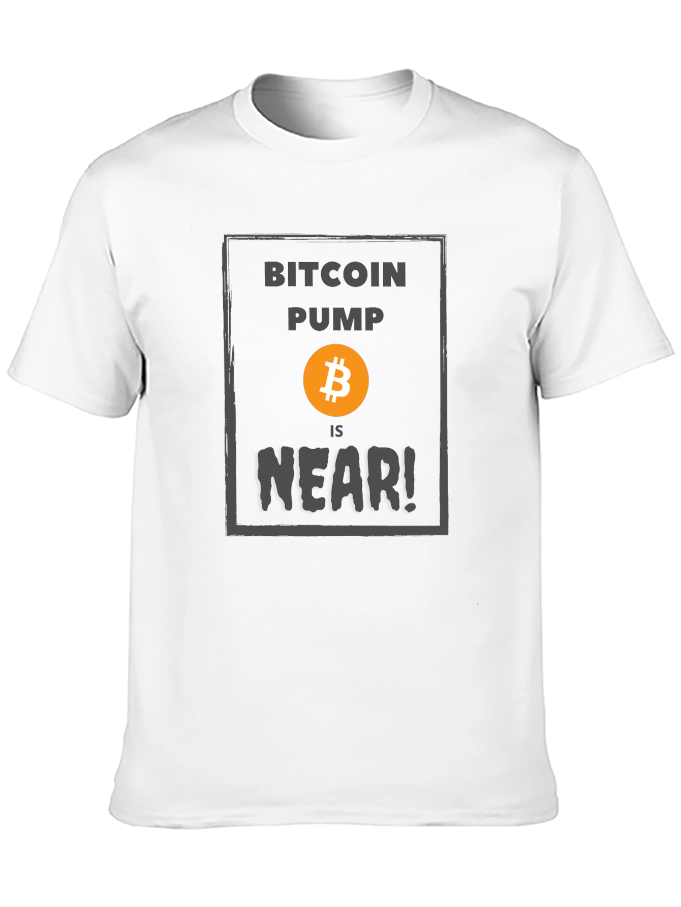 Bitcoin Pump is Near T-Shirt Crypto Black Tee