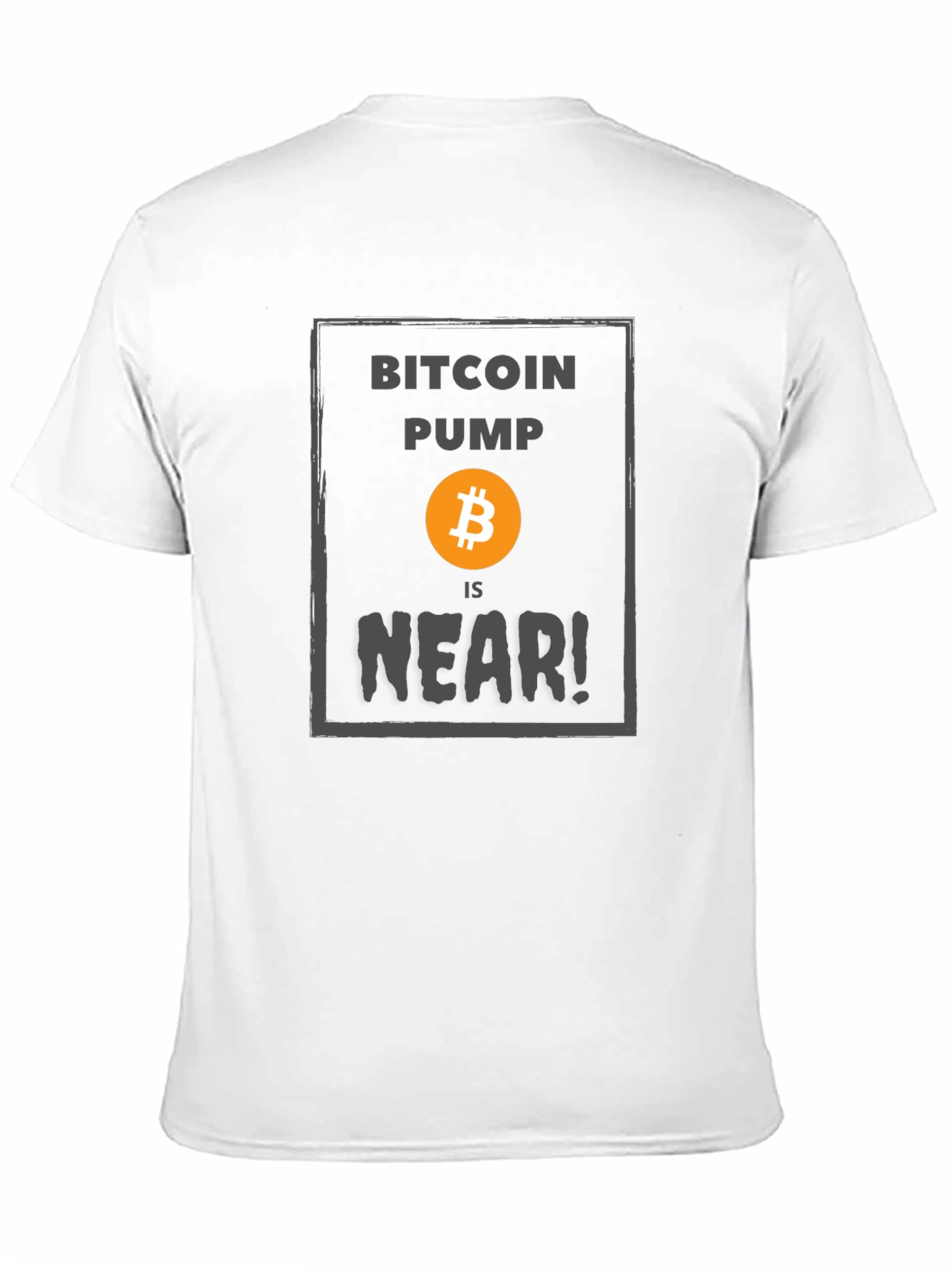 Bitcoin Pump is Near T-Shirt Crypto Black Tee