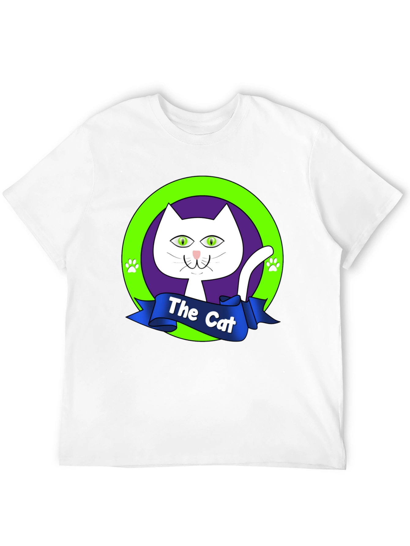 The Cat Graphic Tee - Purrfectly Stylish Black T-Shirt