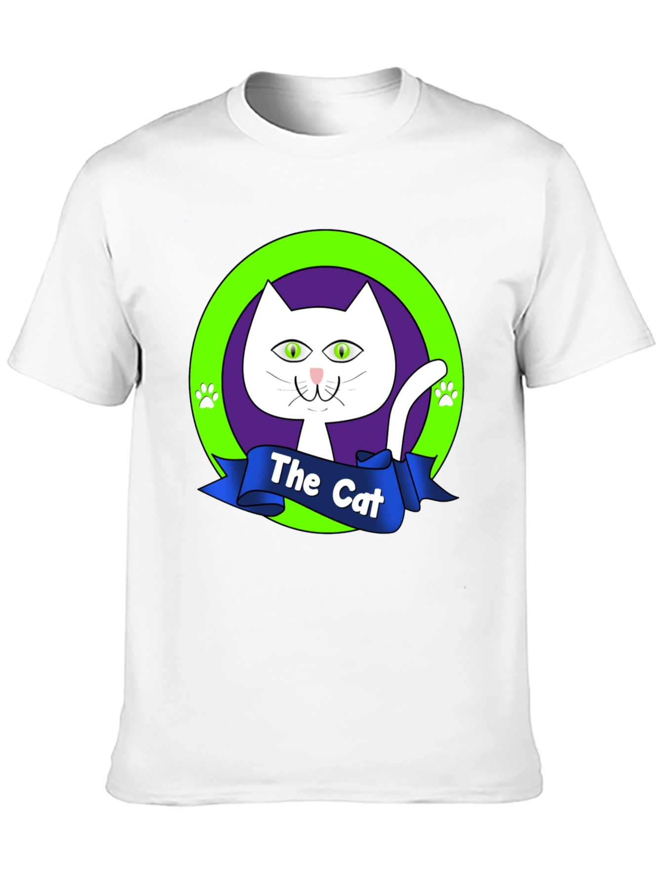 The Cat Graphic Tee - Purrfectly Stylish Black T-Shirt