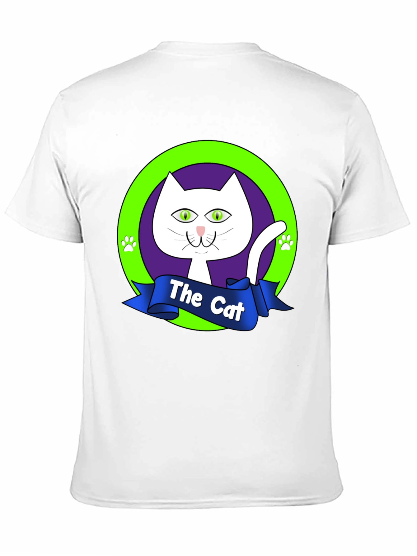 The Cat Graphic Tee - Purrfectly Stylish Black T-Shirt