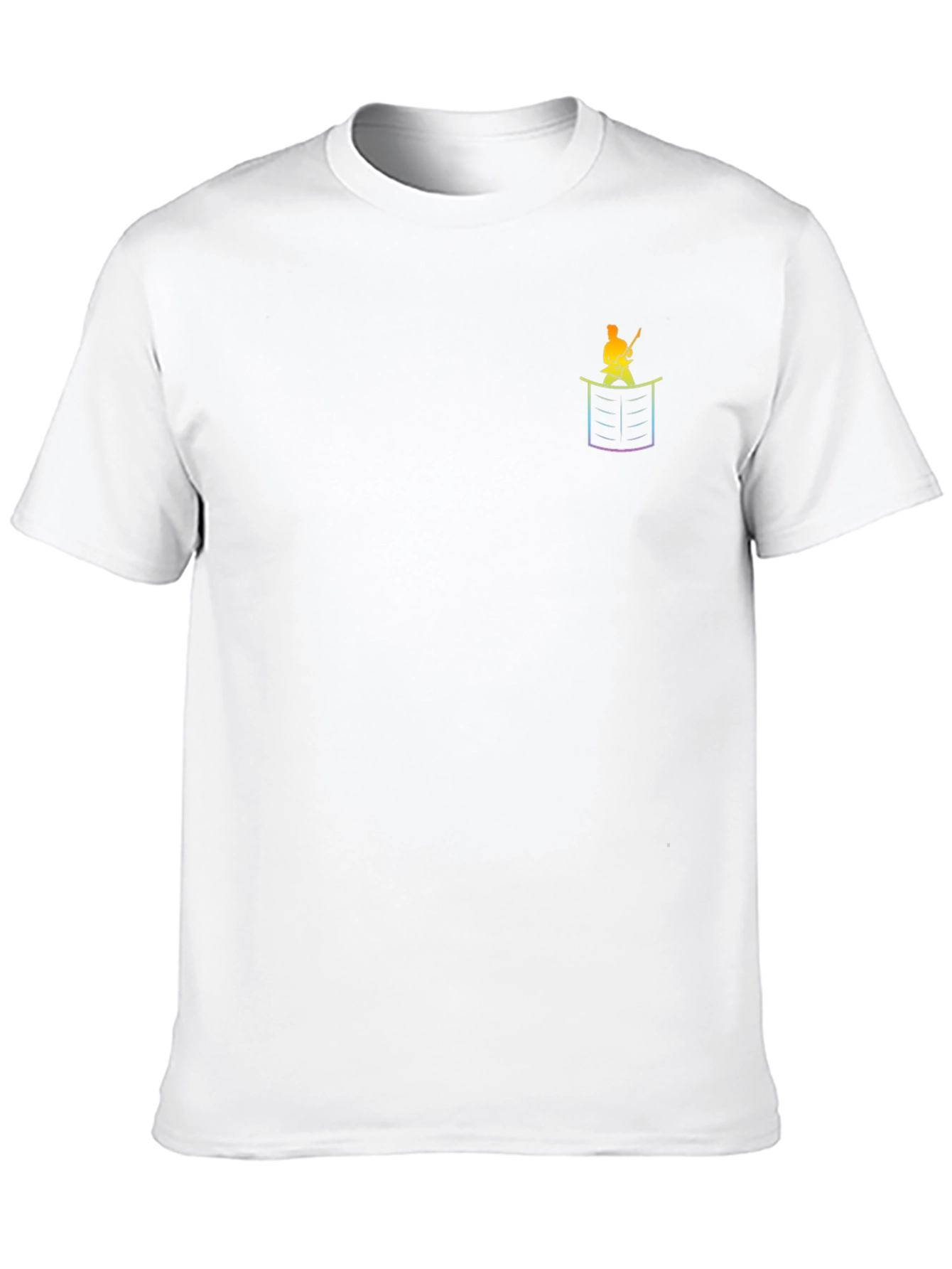 Musician Graphic Tee - Black Cotton Blend
