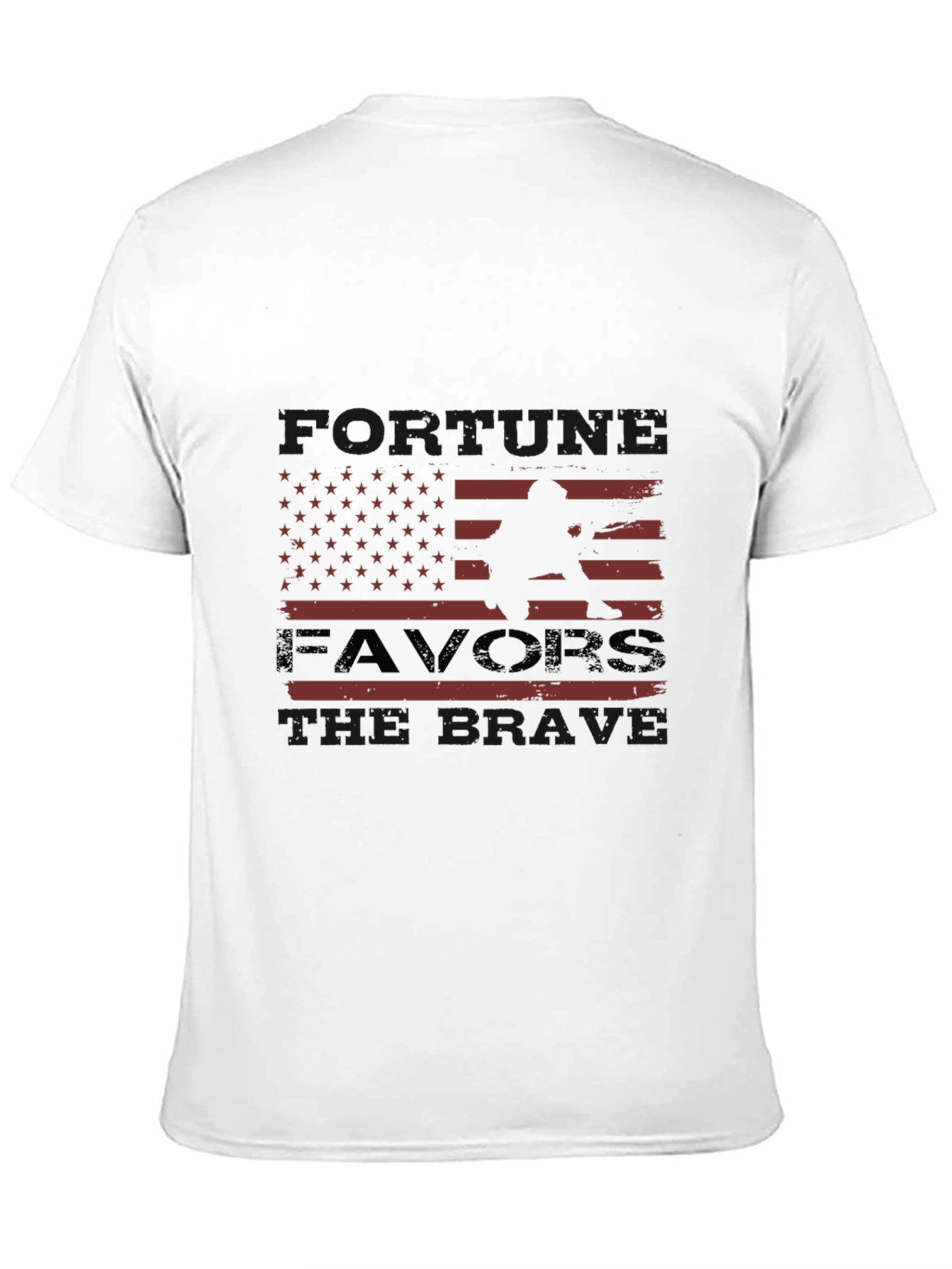 Wrestling USA Flag Graphic T-Shirt