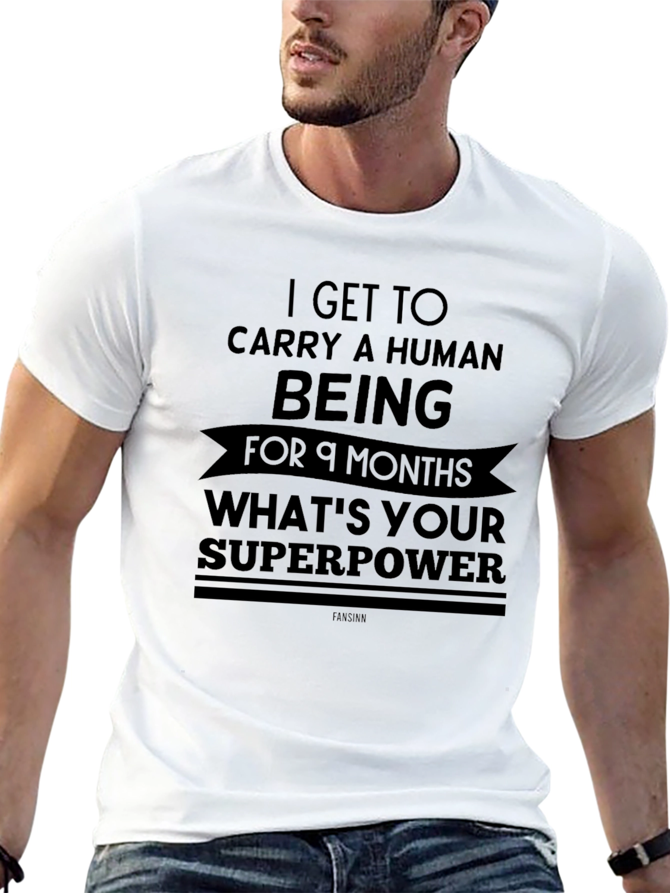Moms Superpower Graphic Tee - Black Cotton T-Shirt