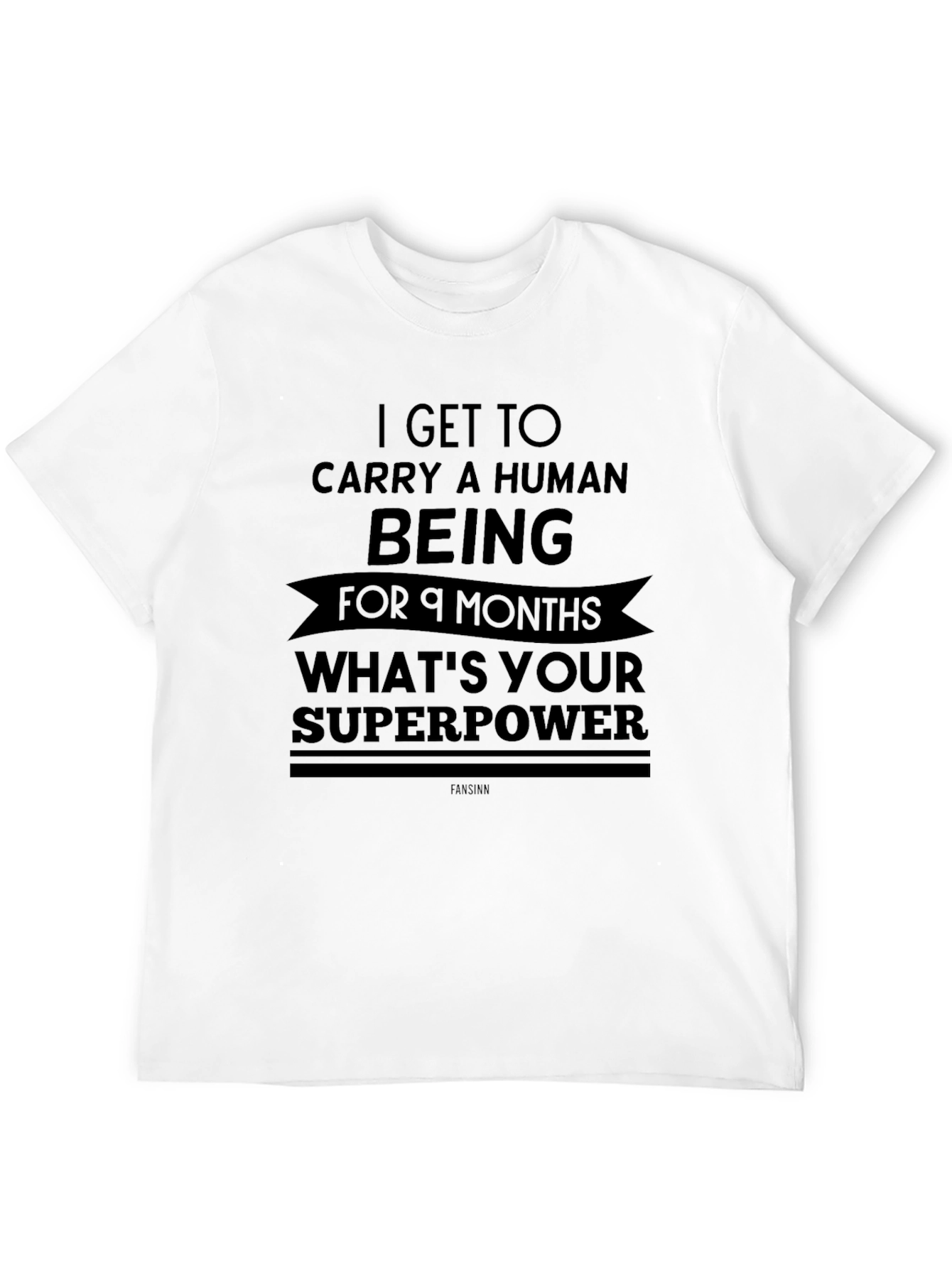Moms Superpower Graphic Tee - Black Cotton T-Shirt