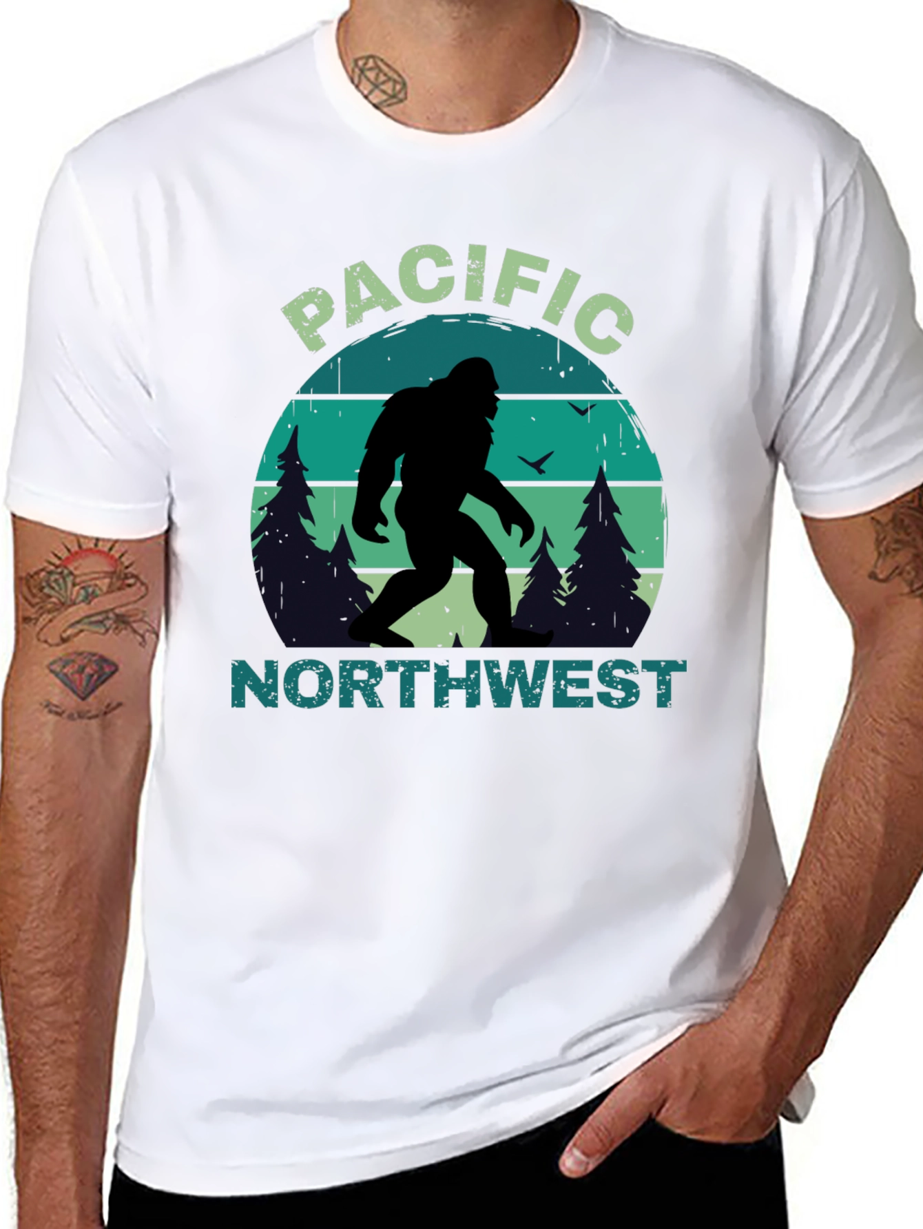 Pacific Northwest Bigfoot T-Shirt