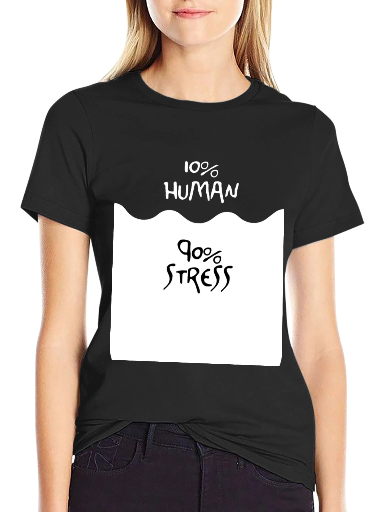 10% Human 90% Stress Graphic Tee