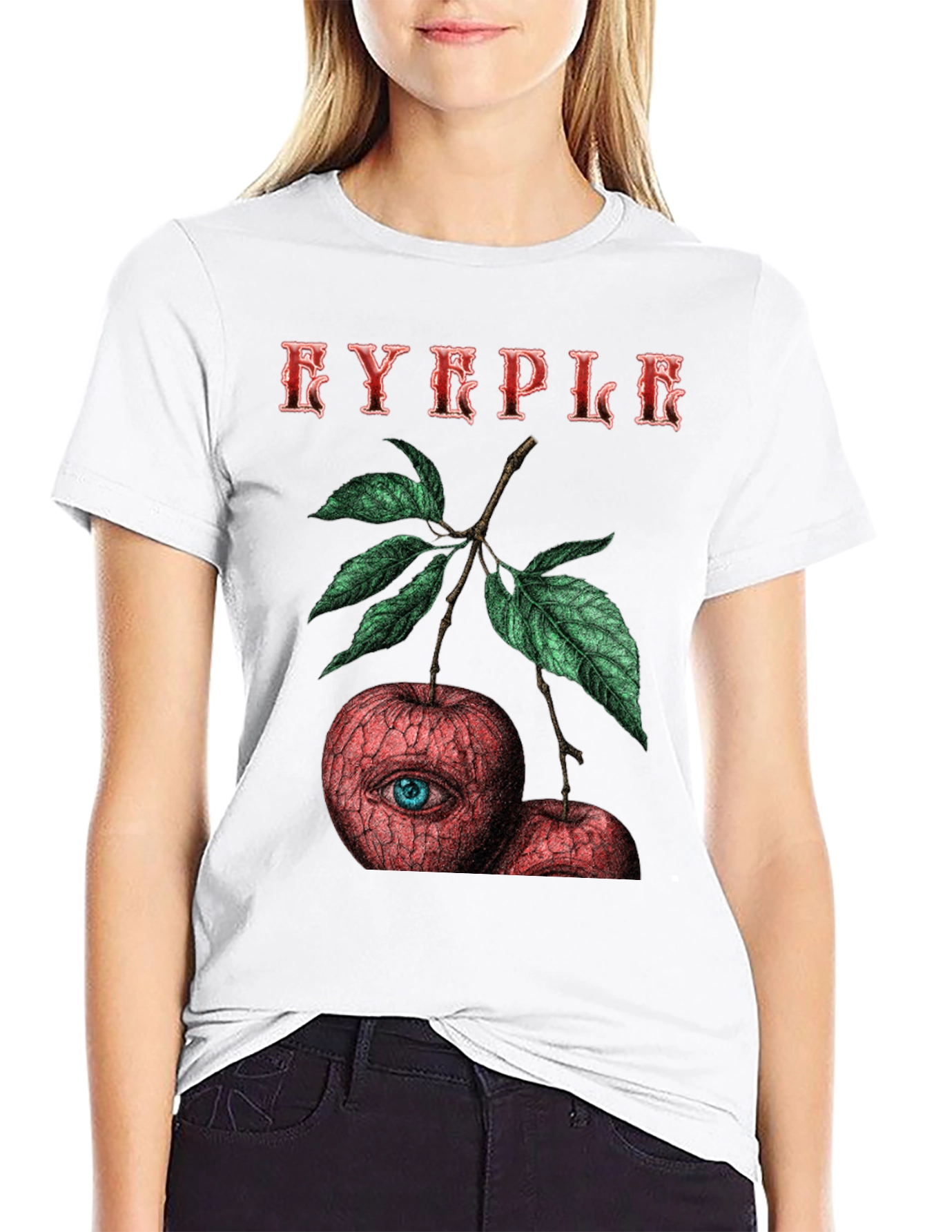 EYEPLE Graphic T-Shirt - Eye Apple Design