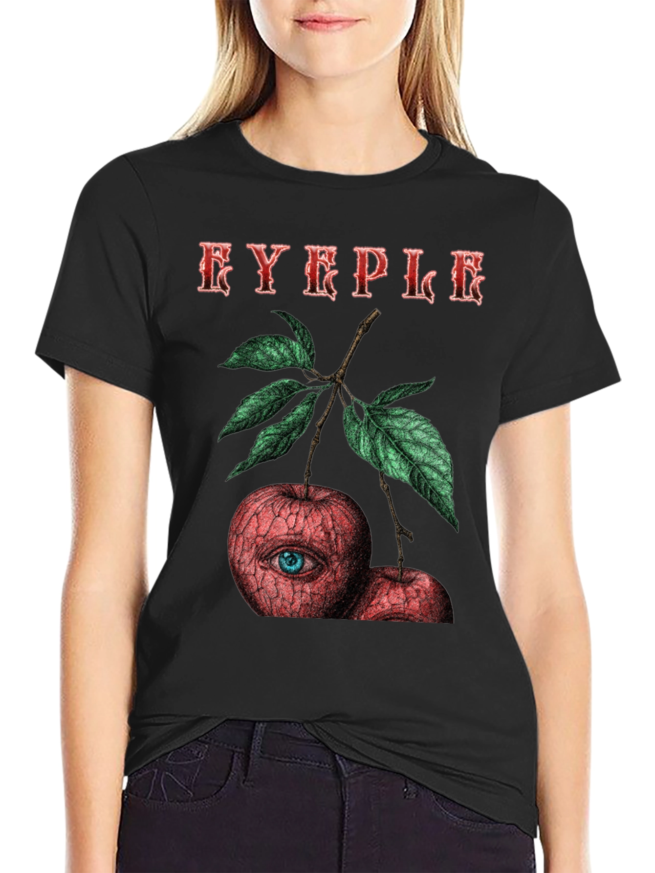 EYEPLE Graphic T-Shirt - Eye Apple Design