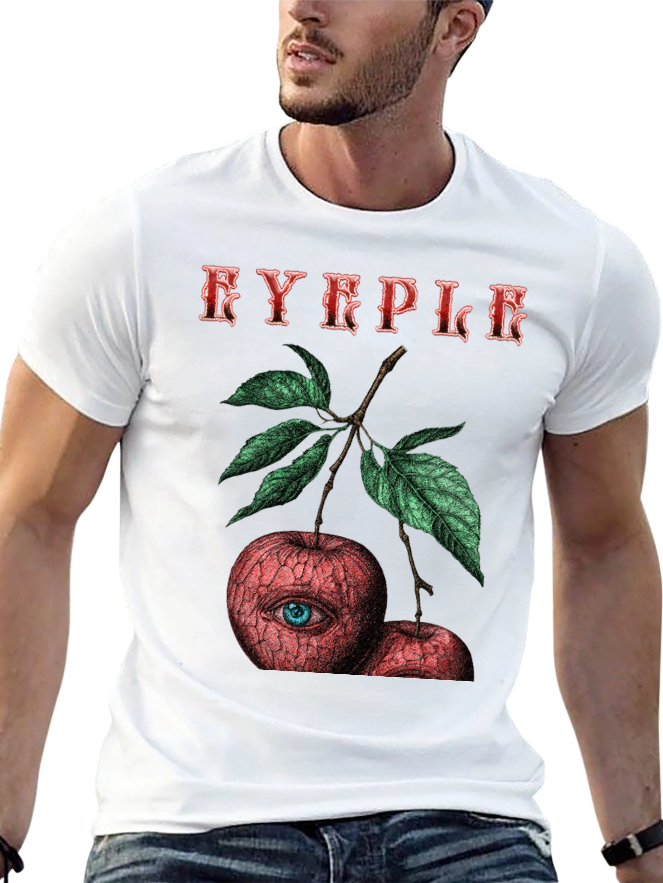 EYEPLE Graphic T-Shirt - Eye Apple Design