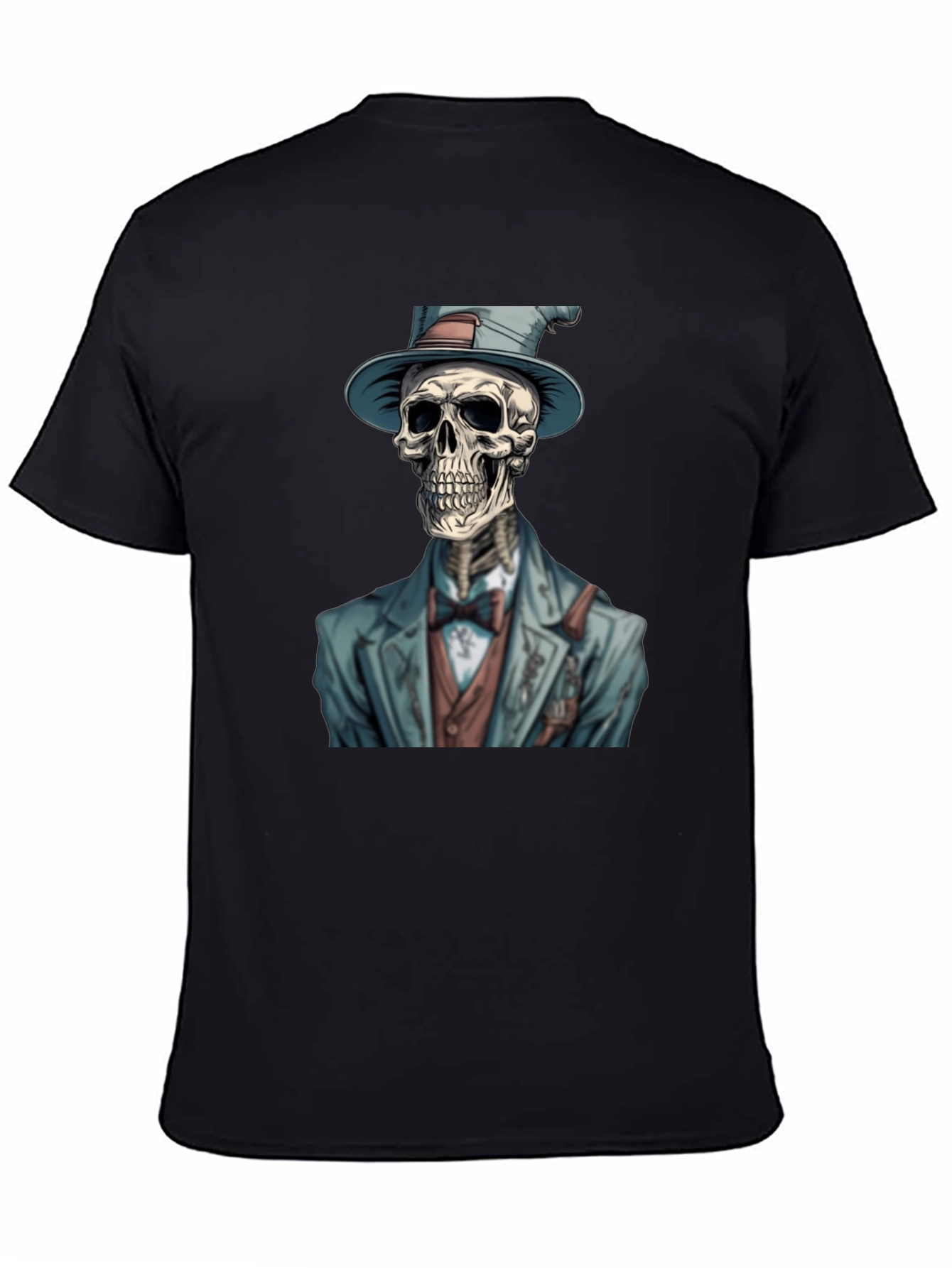 Dapper Skeleton T-Shirt - Unique Graphic Tee