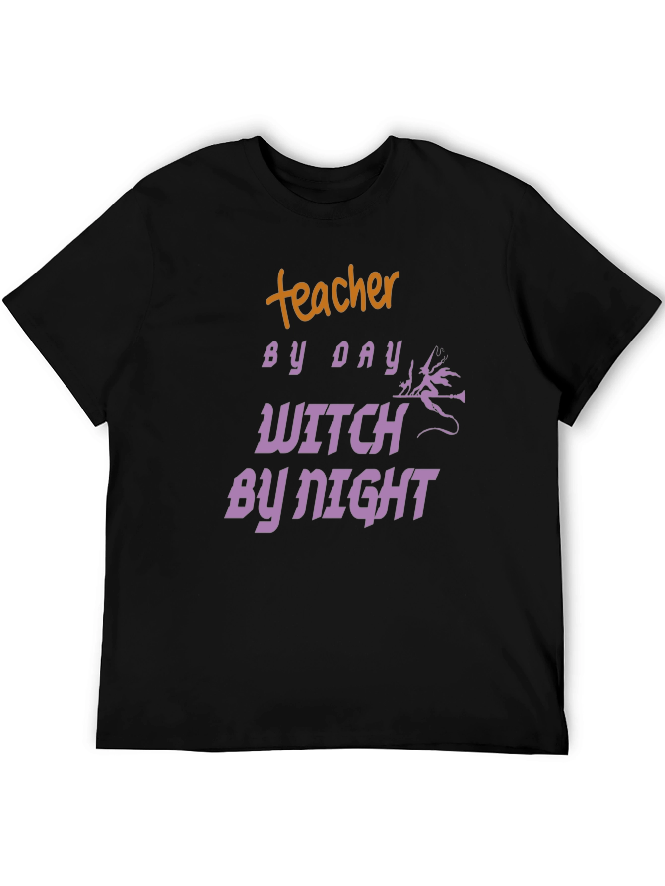 Teacher By Day Witch By Night Graphic Tee