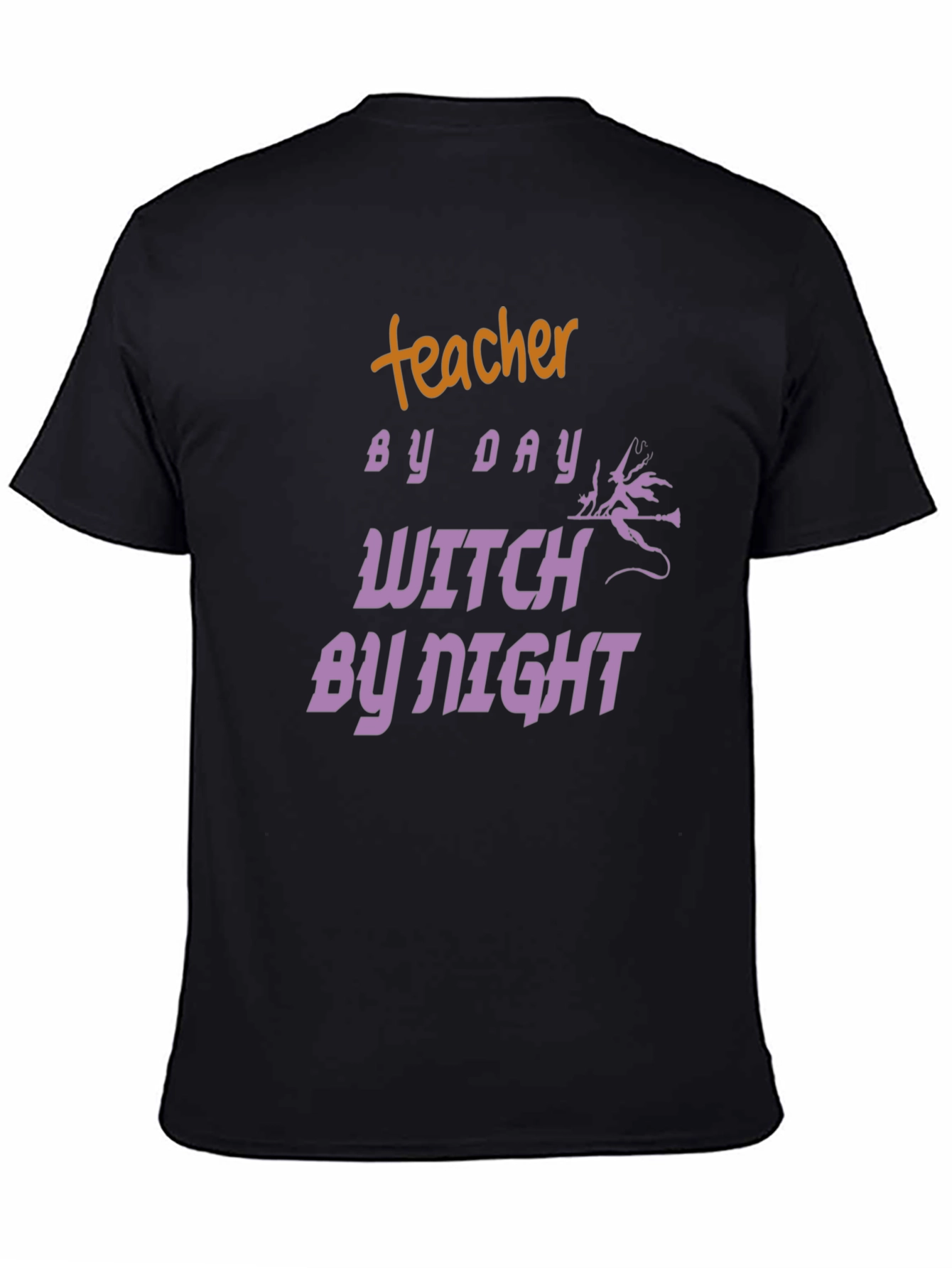 Teacher By Day Witch By Night Graphic Tee