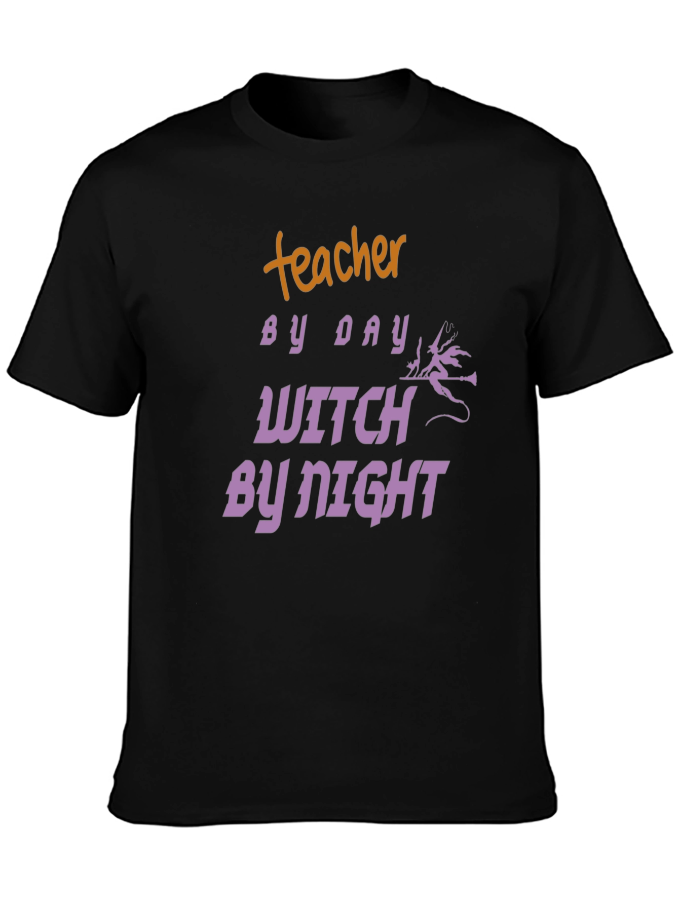 Teacher By Day Witch By Night Graphic Tee