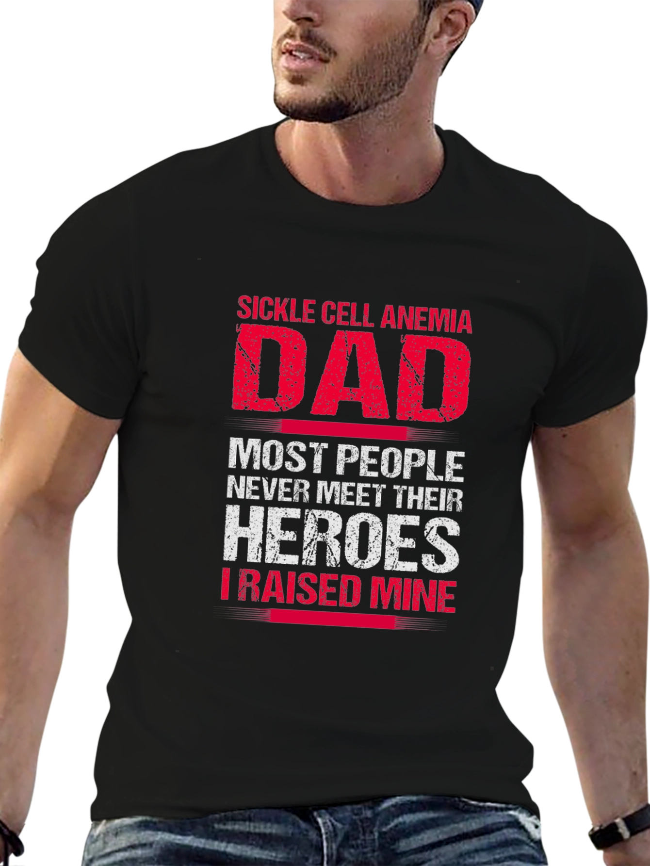 Sickle Cell Anemia Dad T-Shirt