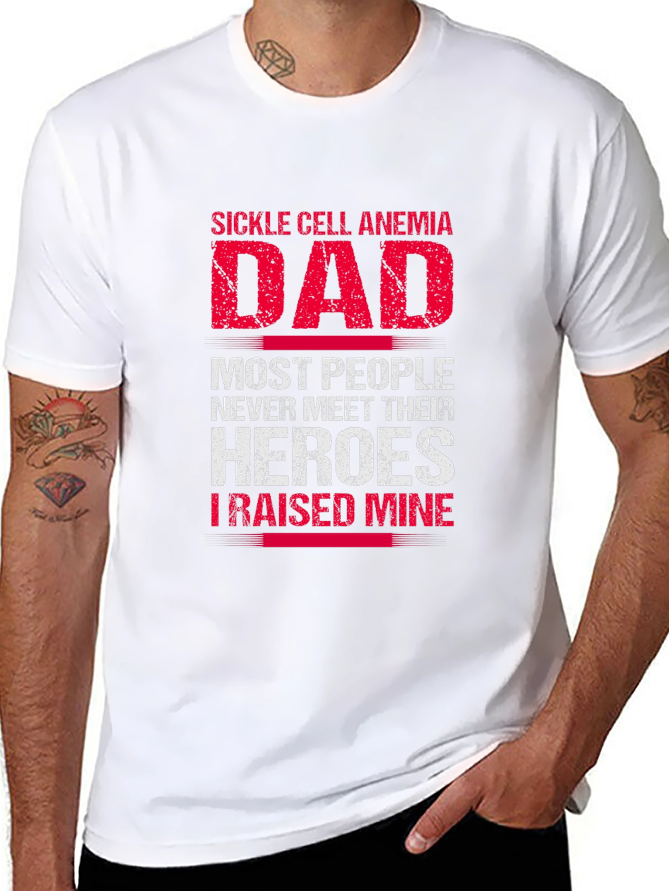 Sickle Cell Anemia Dad T-Shirt