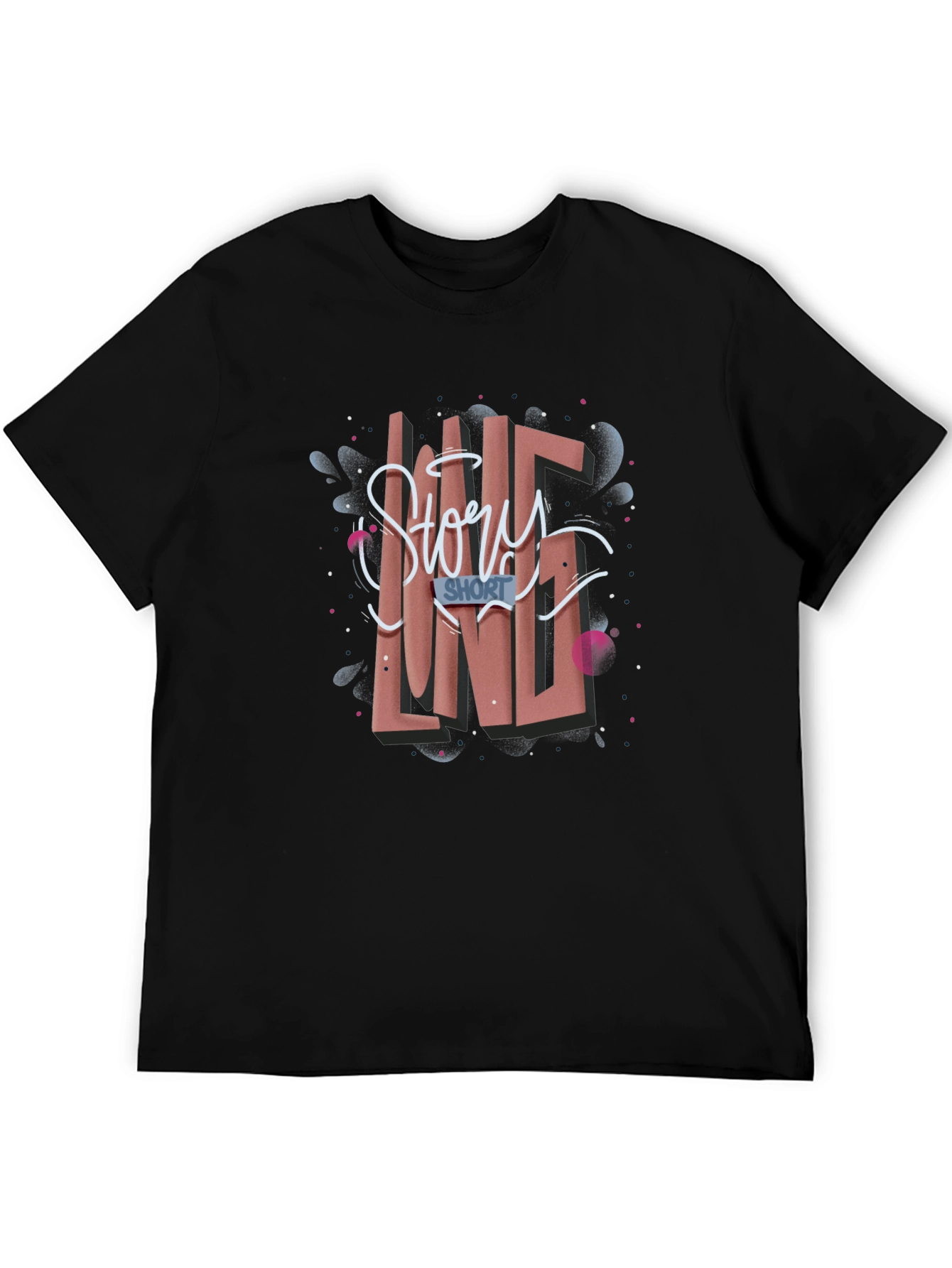 Life Story Short Graphic T-Shirt