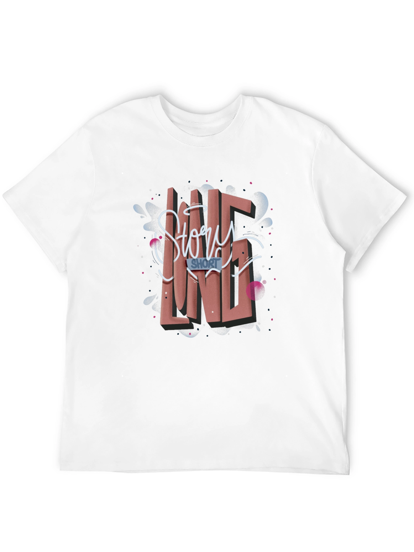 Life Story Short Graphic T-Shirt