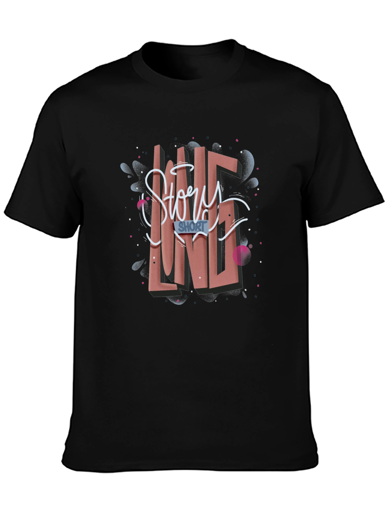 Life Story Short Graphic T-Shirt