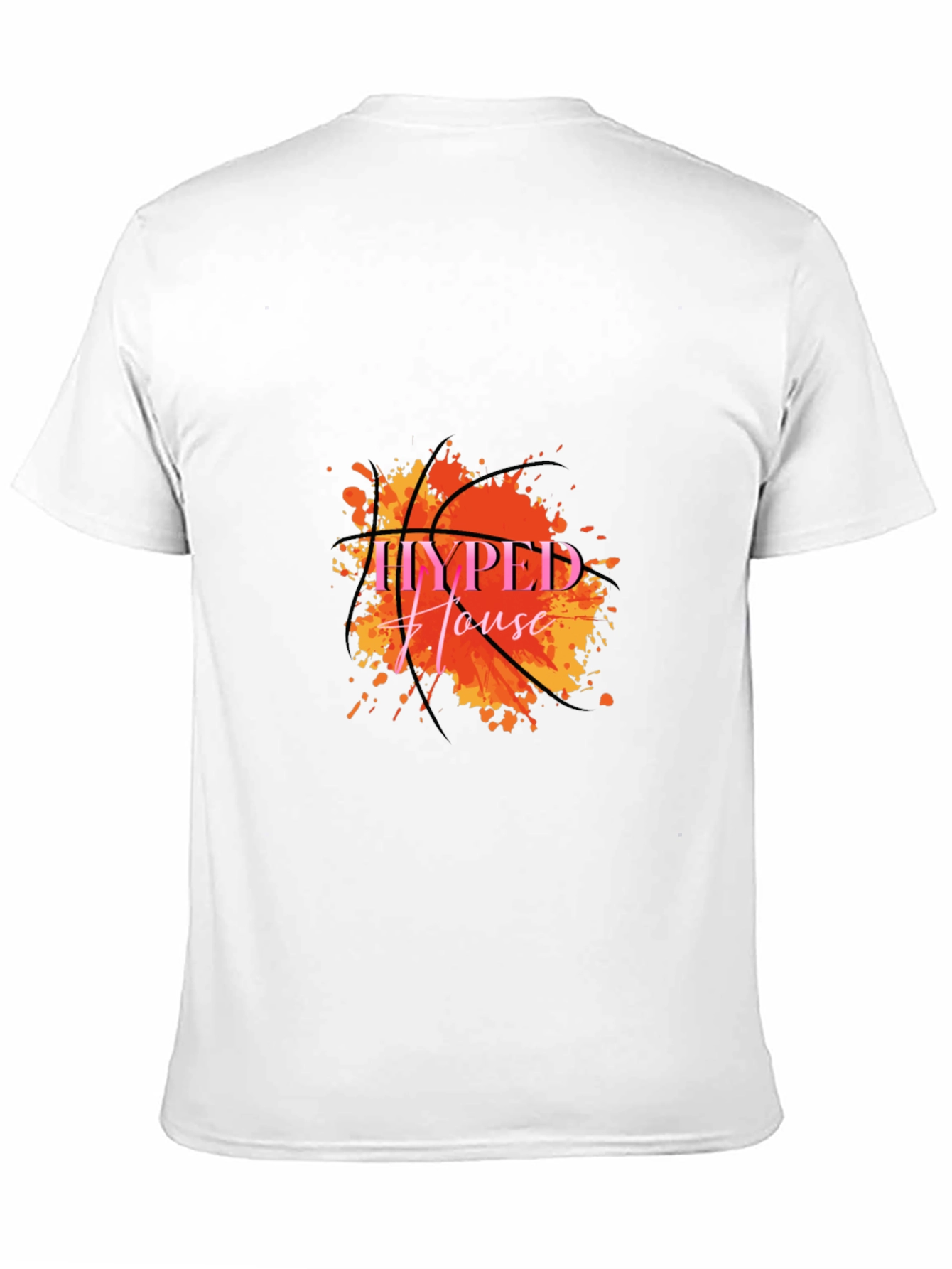 Hyped House Basketball Graphic T-Shirt