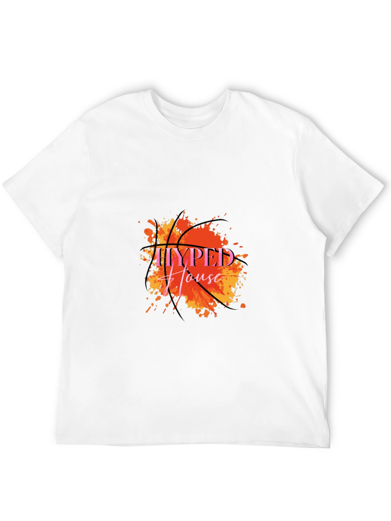 Hyped House Basketball Graphic T-Shirt