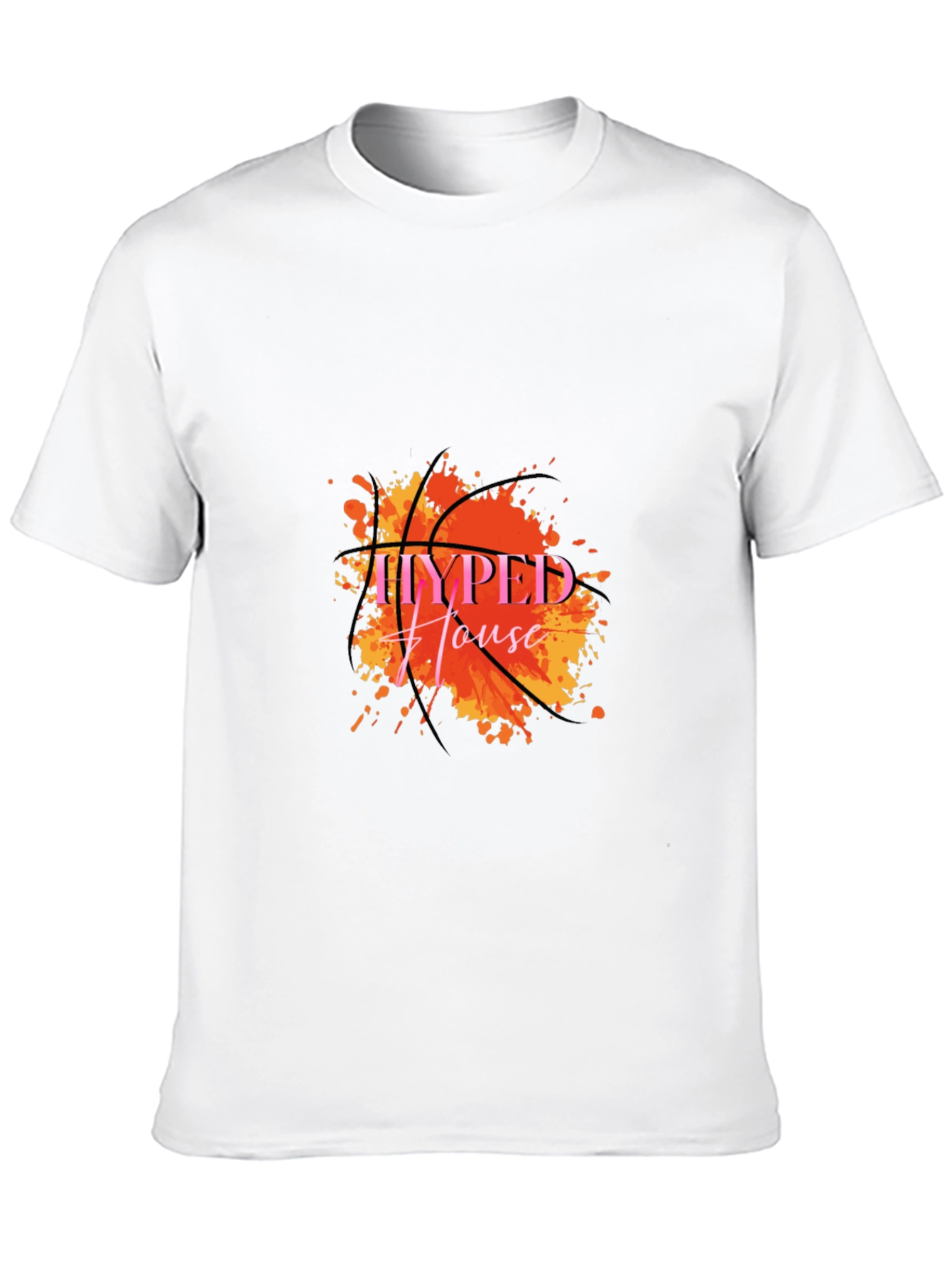 Hyped House Basketball Graphic T-Shirt