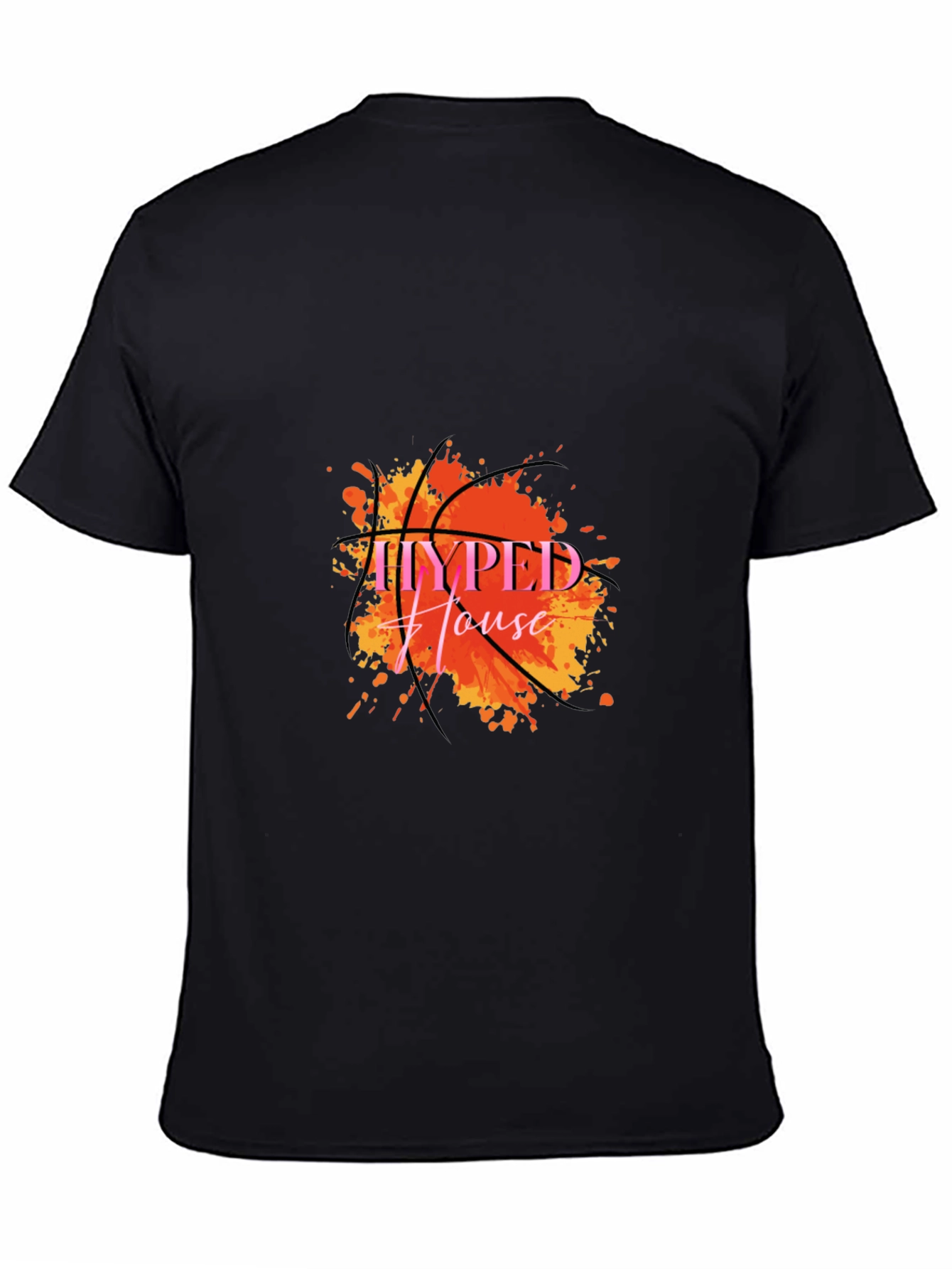 Hyped House Basketball Graphic T-Shirt