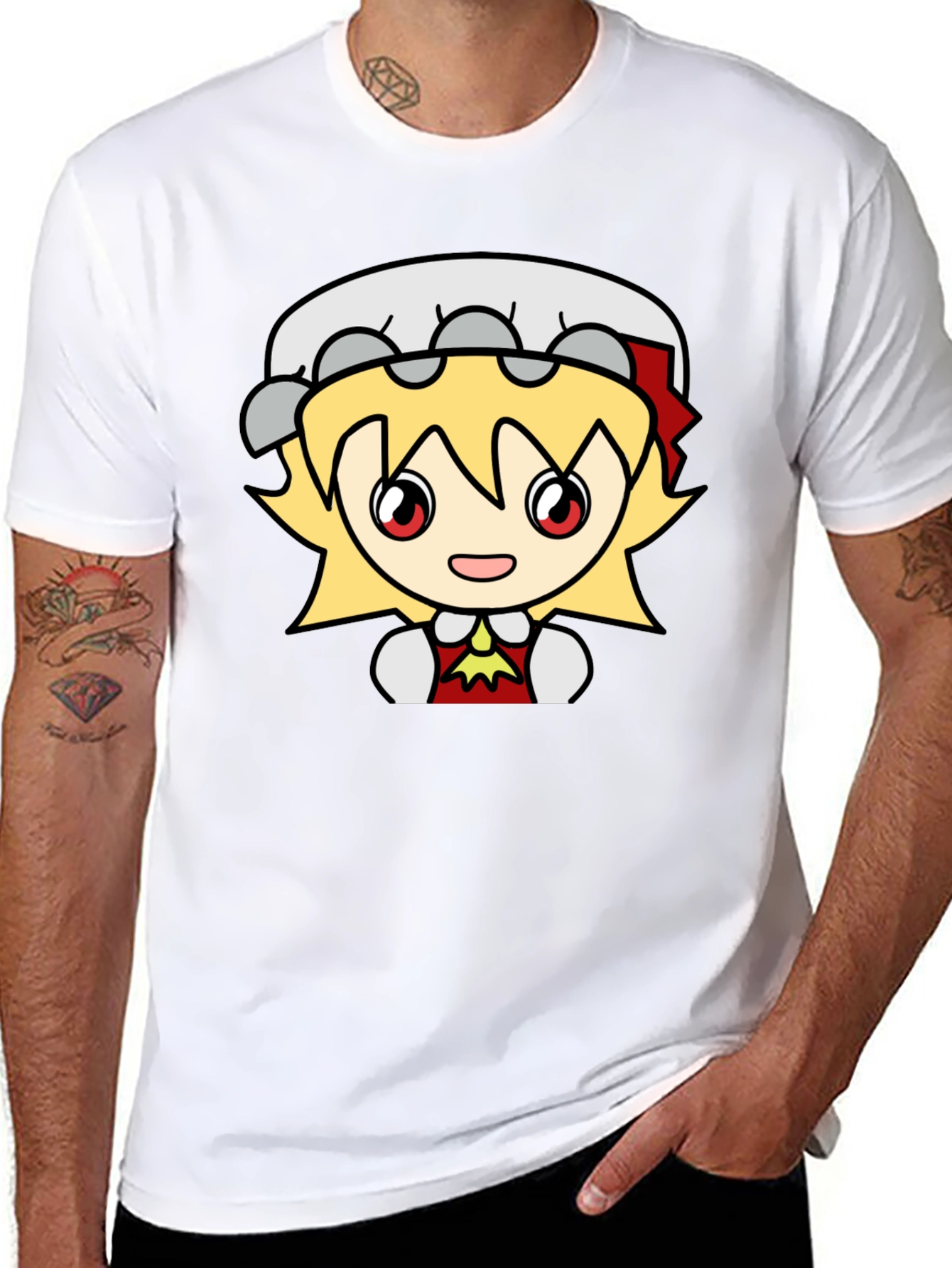 Cute Cartoon Character Graphic Tee