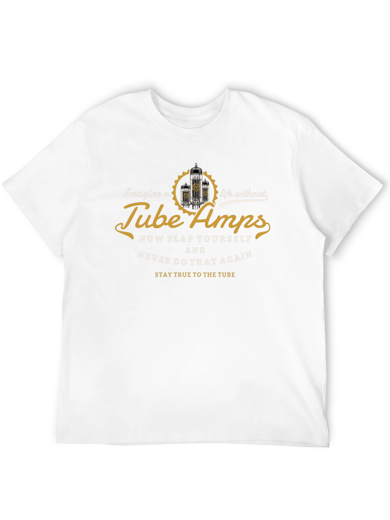 Tube Amps Graphic Tee - Black