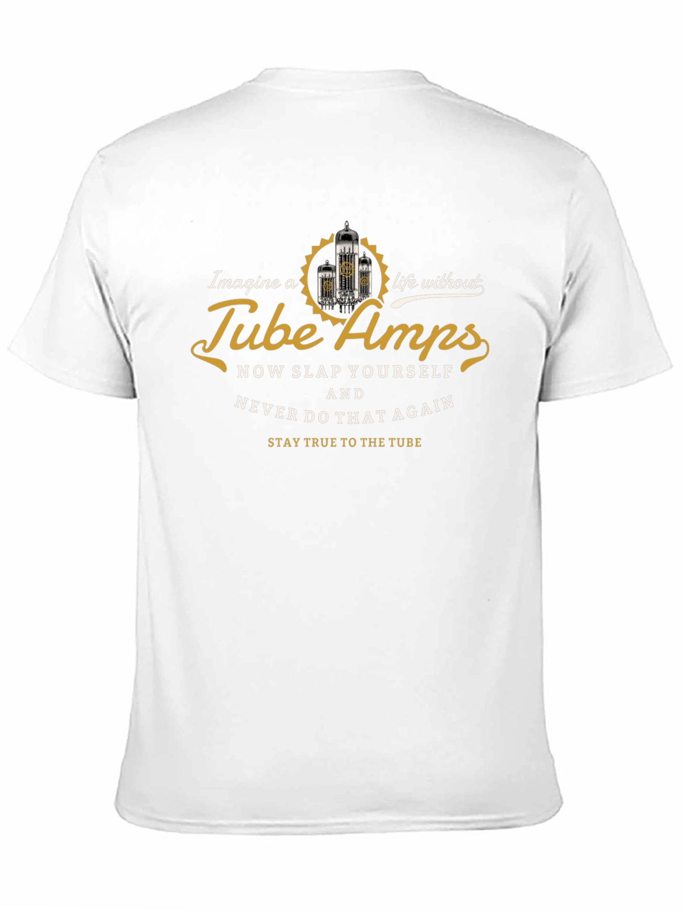 Tube Amps Graphic Tee - Black