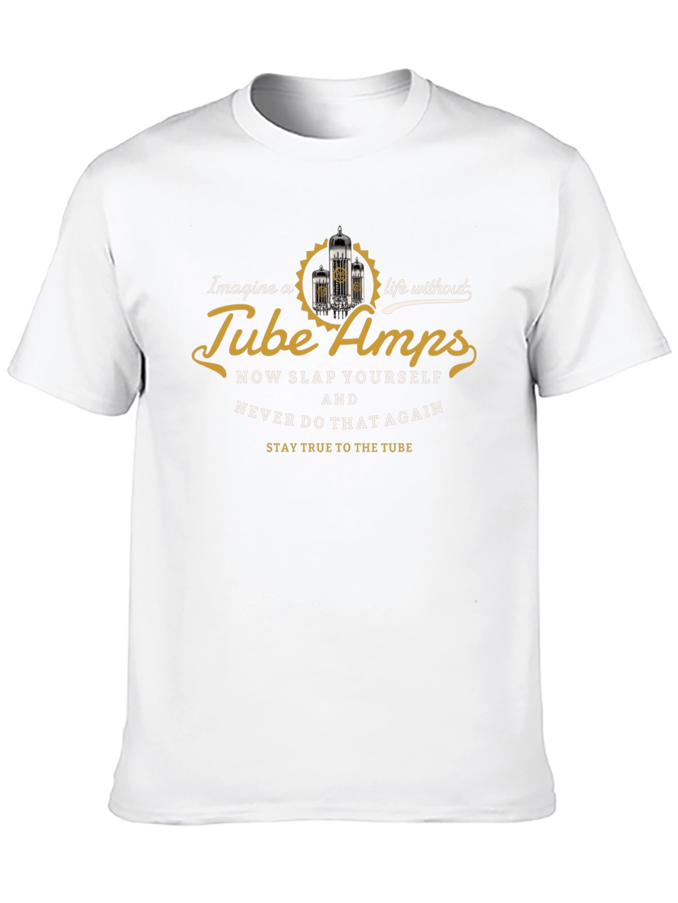 Tube Amps Graphic Tee - Black
