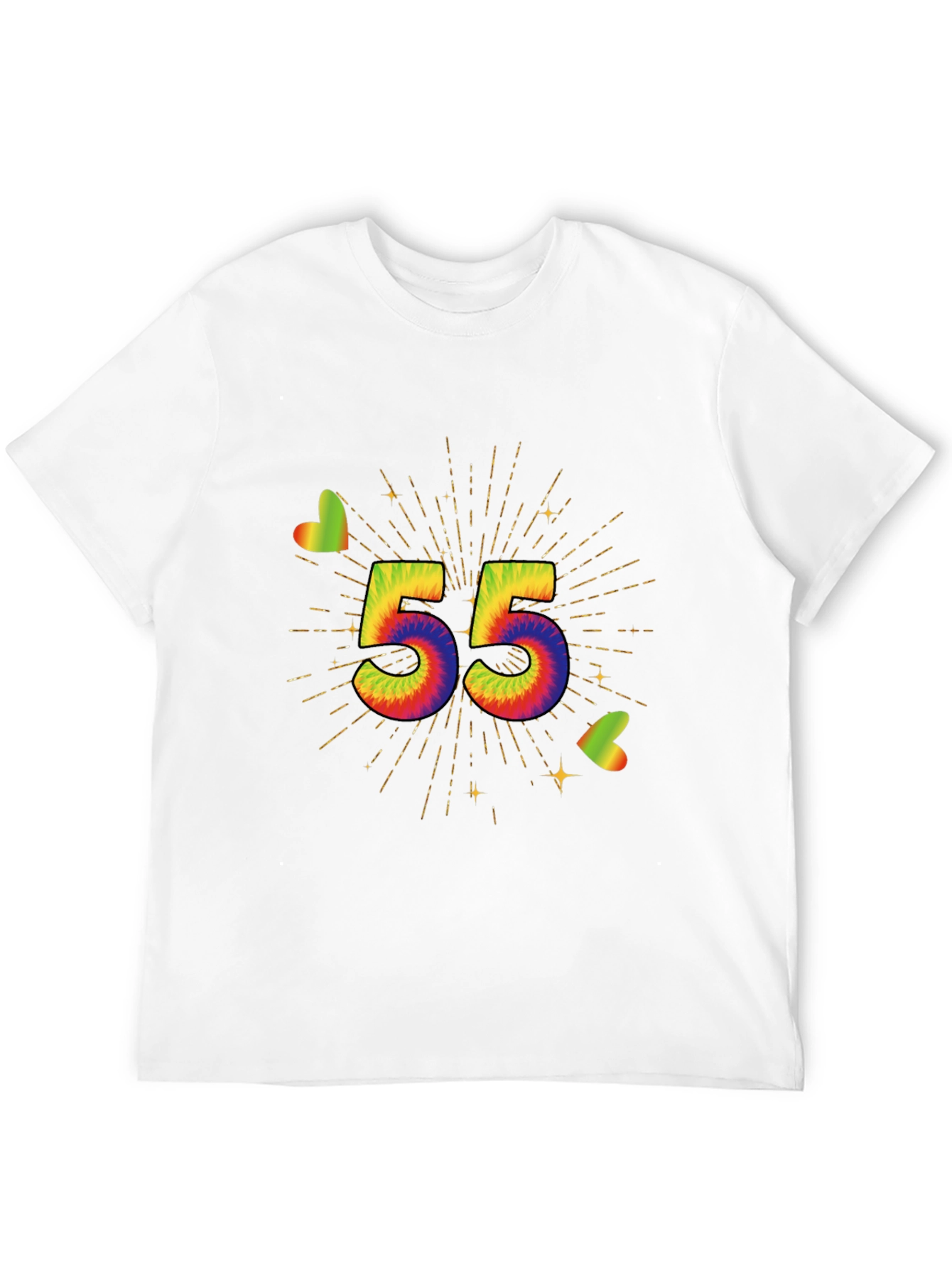 Tie-Dye 55th Birthday T-Shirt